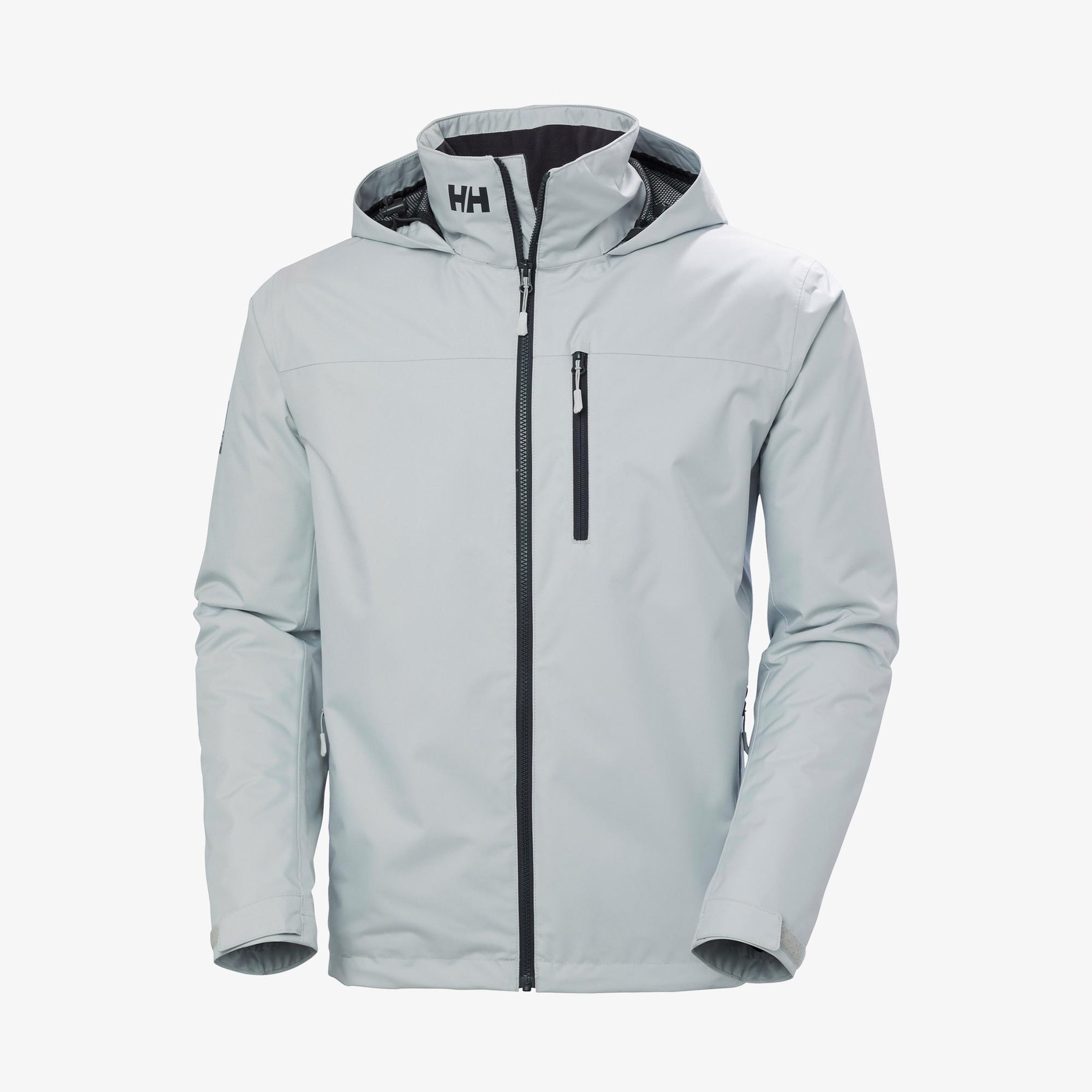 Helly Hansen Crew Hooded Midlayer 2 Erkek Gri Mont