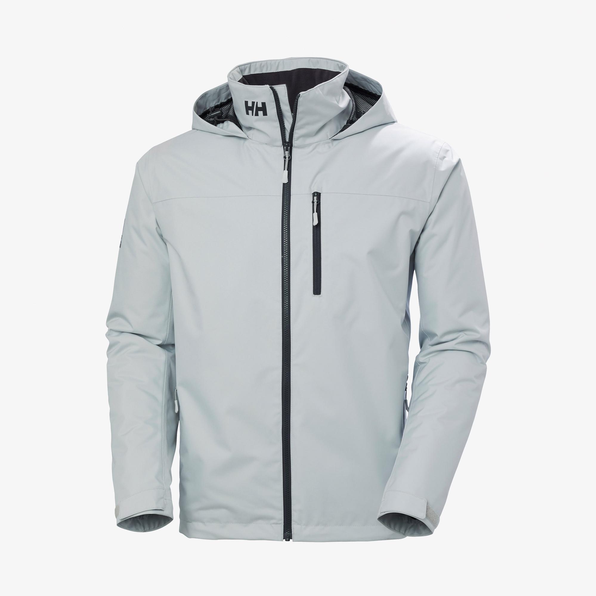 Helly Hansen Crew Hooded Midlayer 2 Erkek Gri Mont