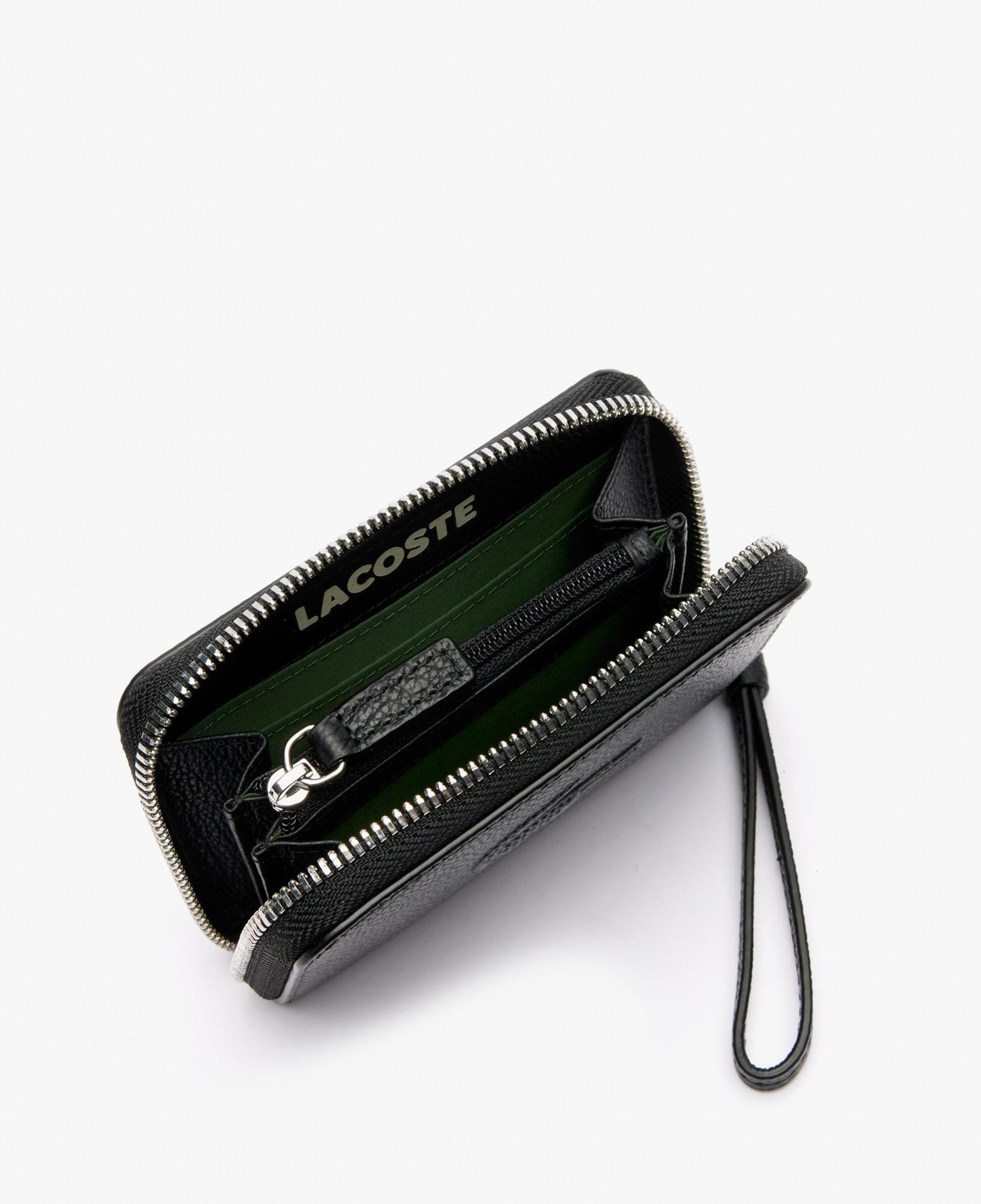 Lacoste City Court Kadın Deri Siyah Cüzdan