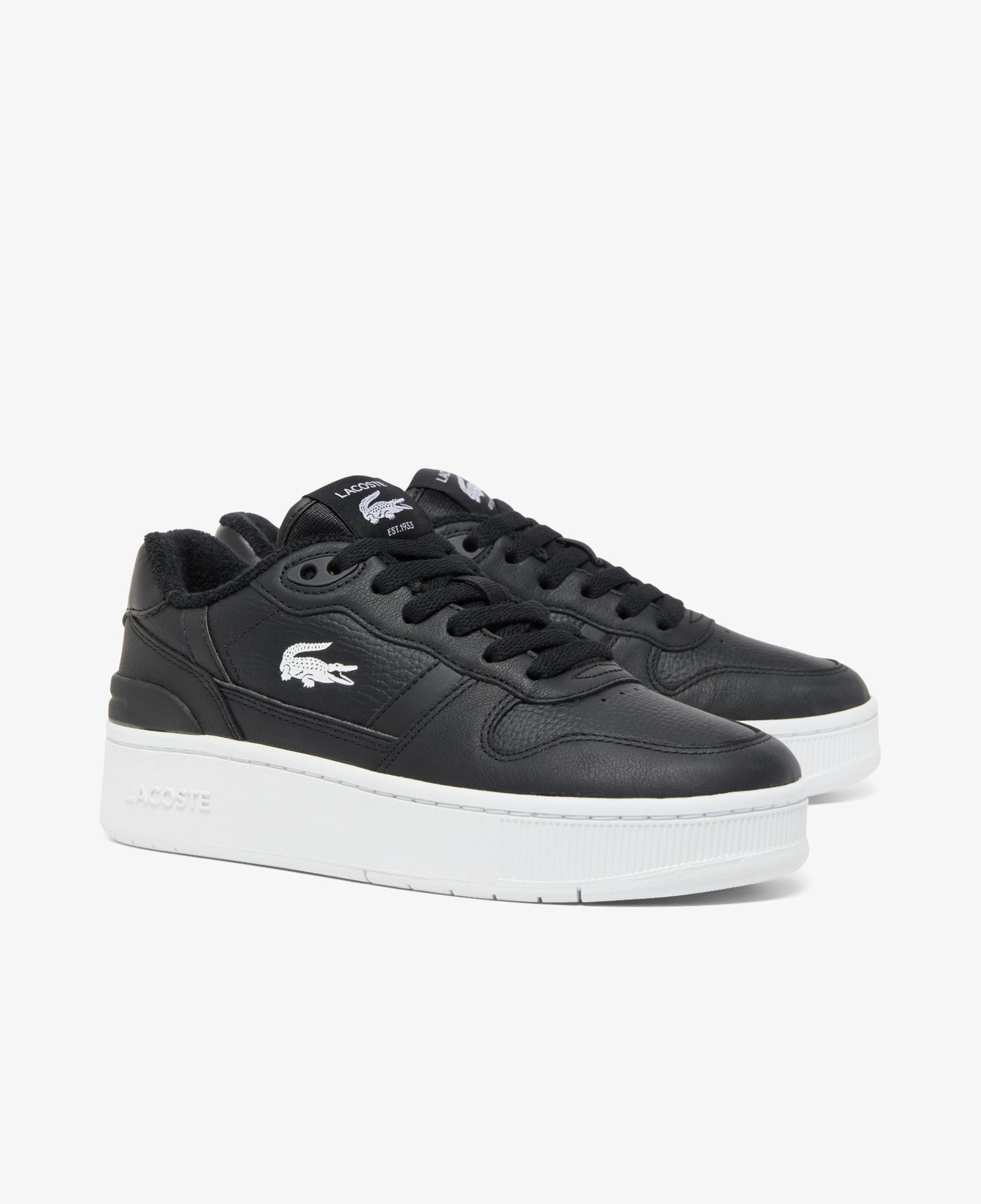 Lacoste T-Clip Platform Kadın Siyah Sneaker