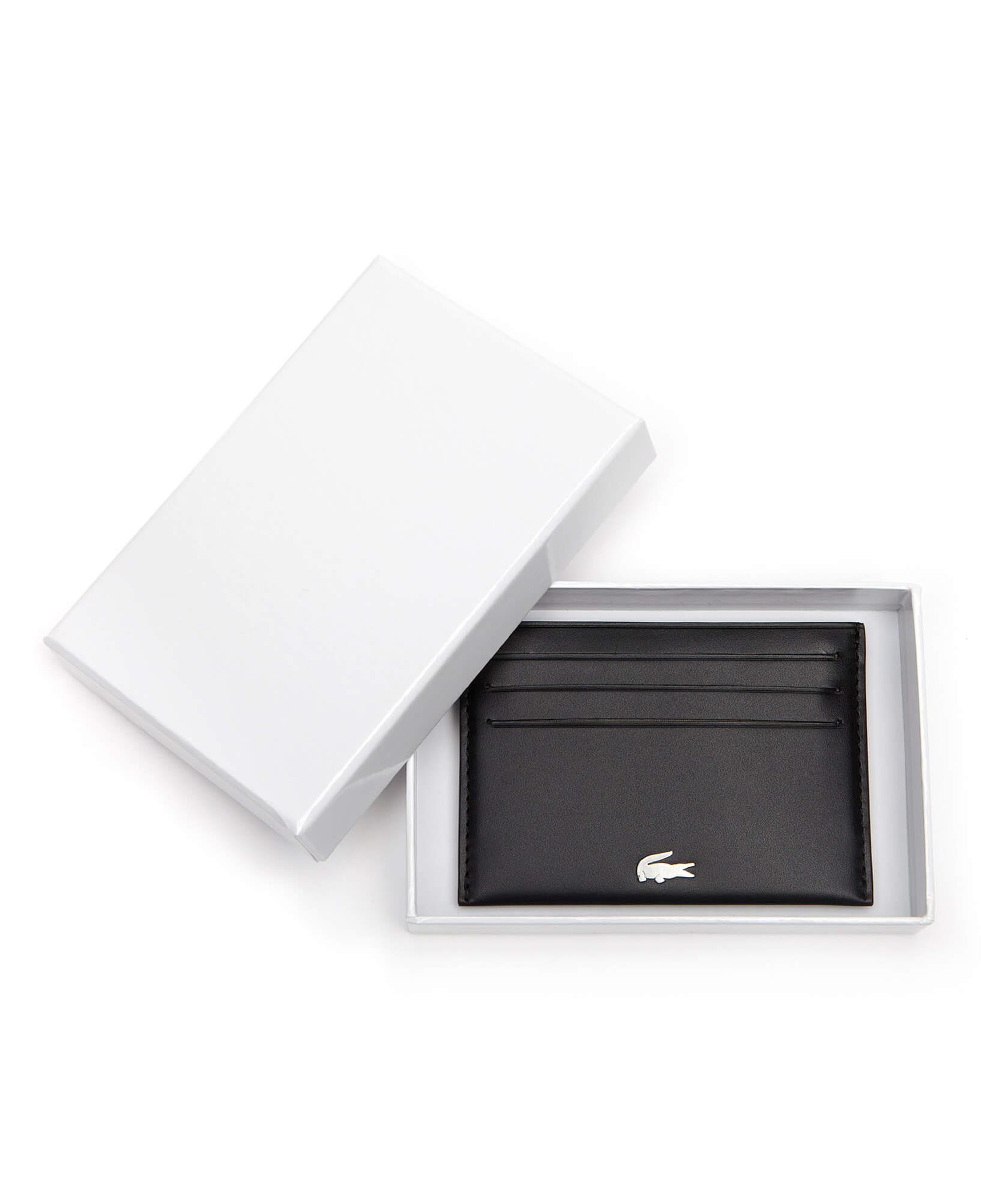 Lacoste FG Erkek Deri Siyah Kartlık