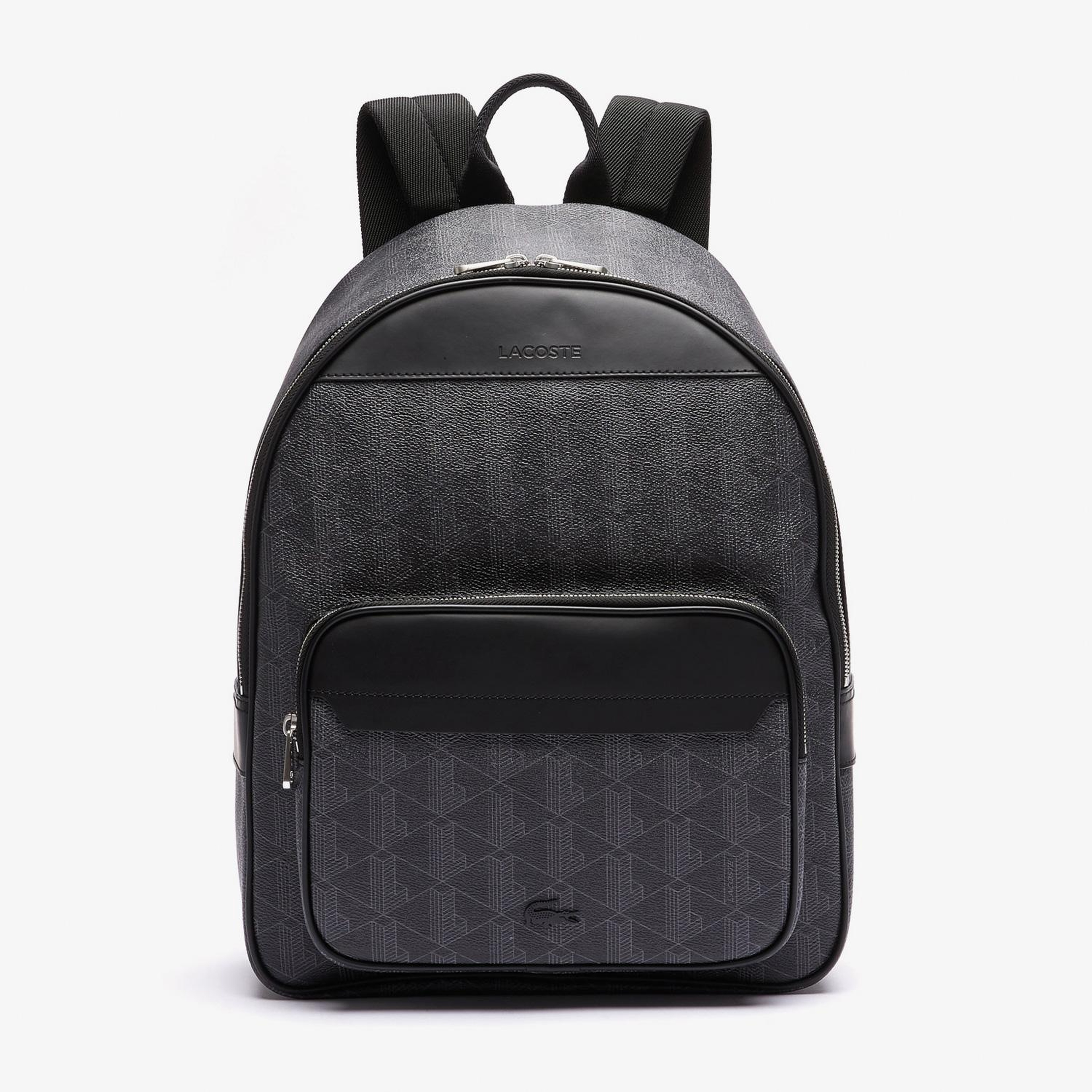 Lacoste The Blend Erkek Monogram Siyah Sırt Çantası