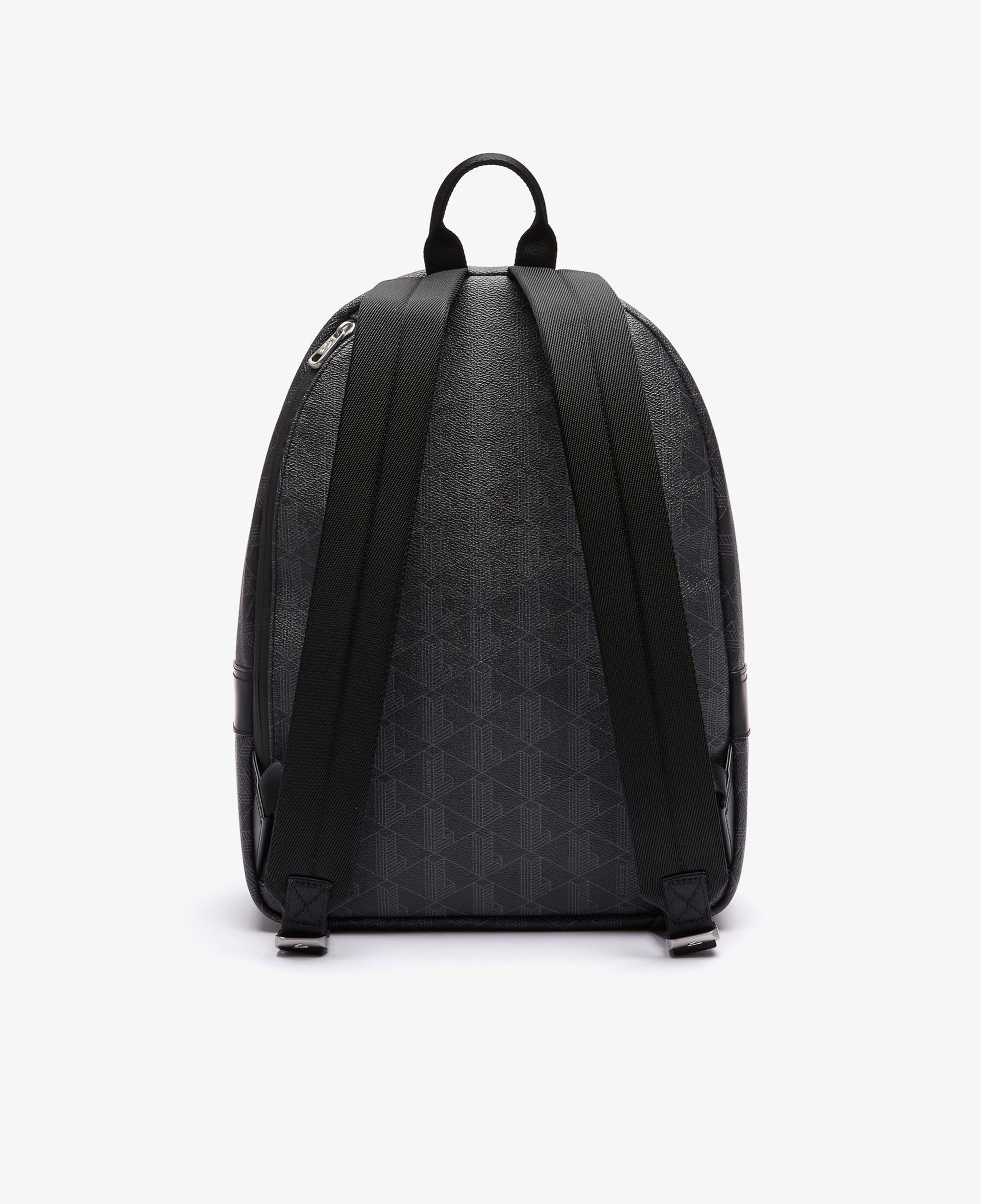 Lacoste The Blend Erkek Monogram Siyah Sırt Çantası