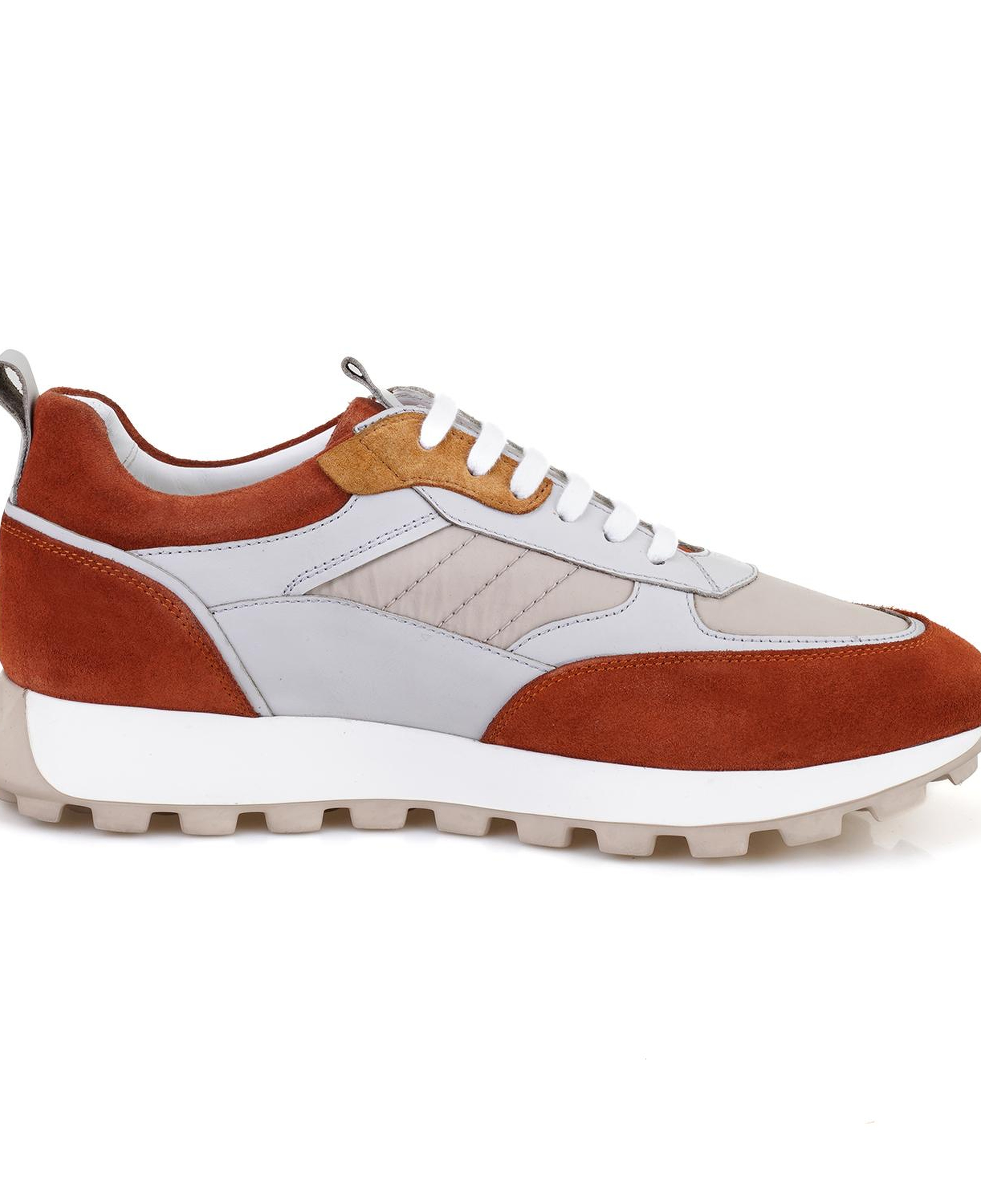 Caspian Kahve Erkek Deri Spor Ayakkabı