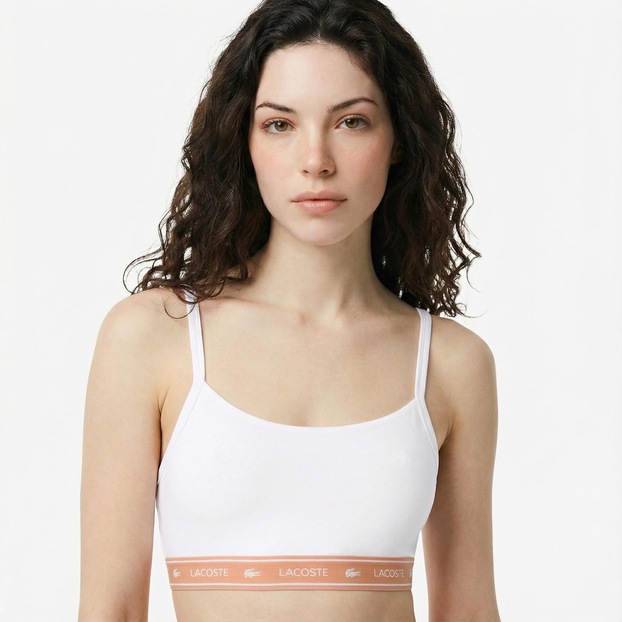 Lacoste Kadın Beyaz Bra