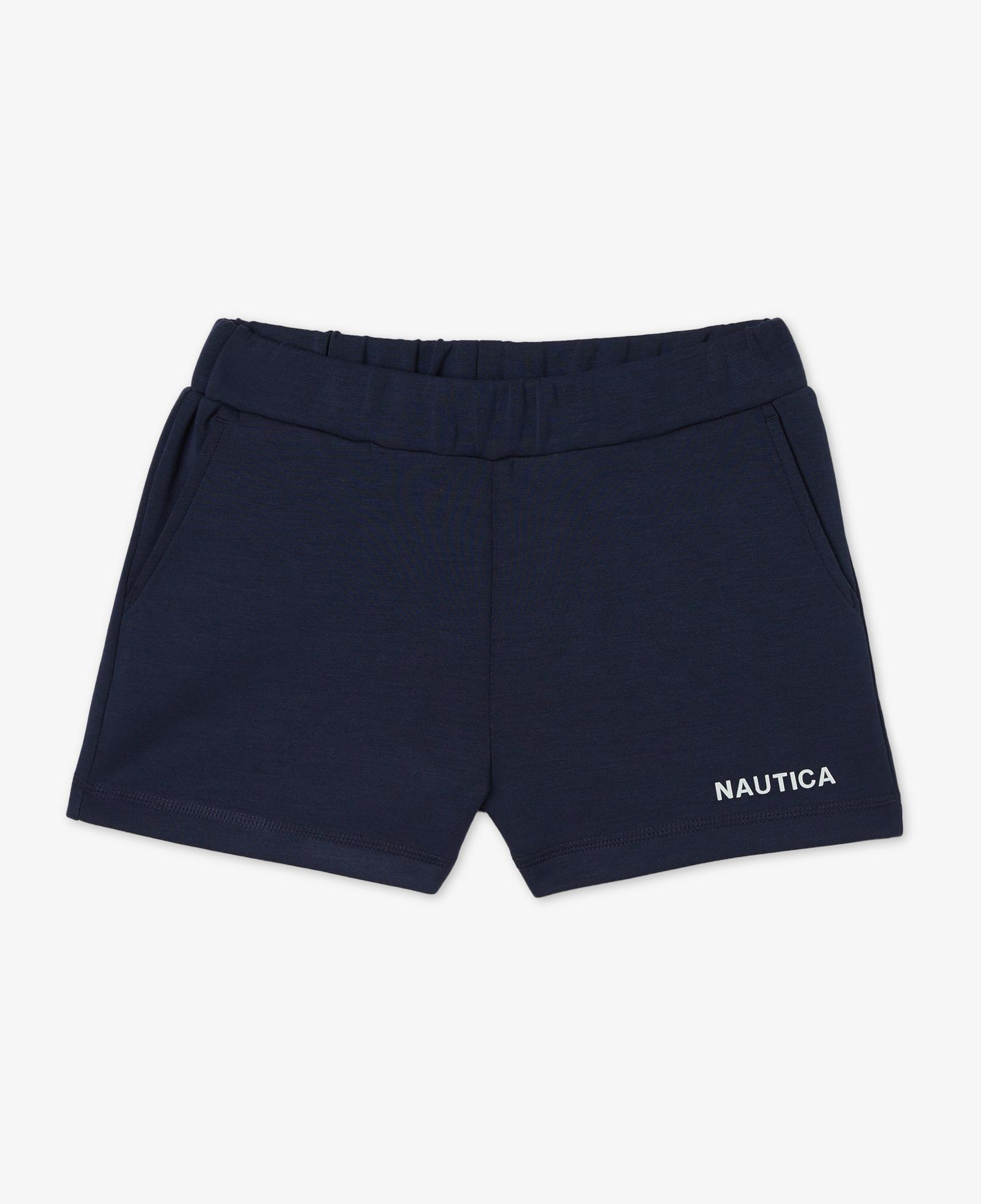 Nautica Kız Çocuk Lacivert Relaxed Fit Şort