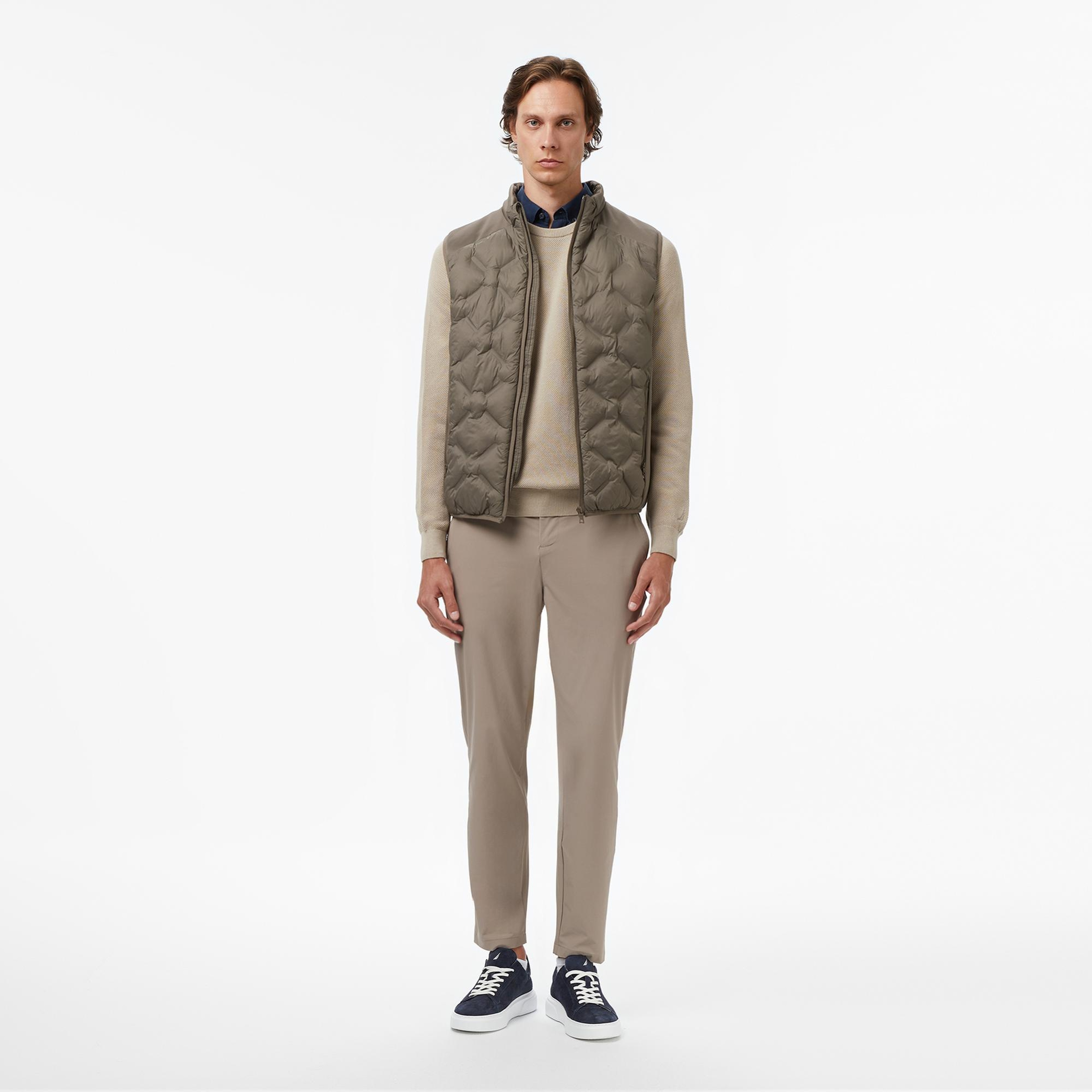 Nautica Erkek Kahverengi Regular Fit Yelek