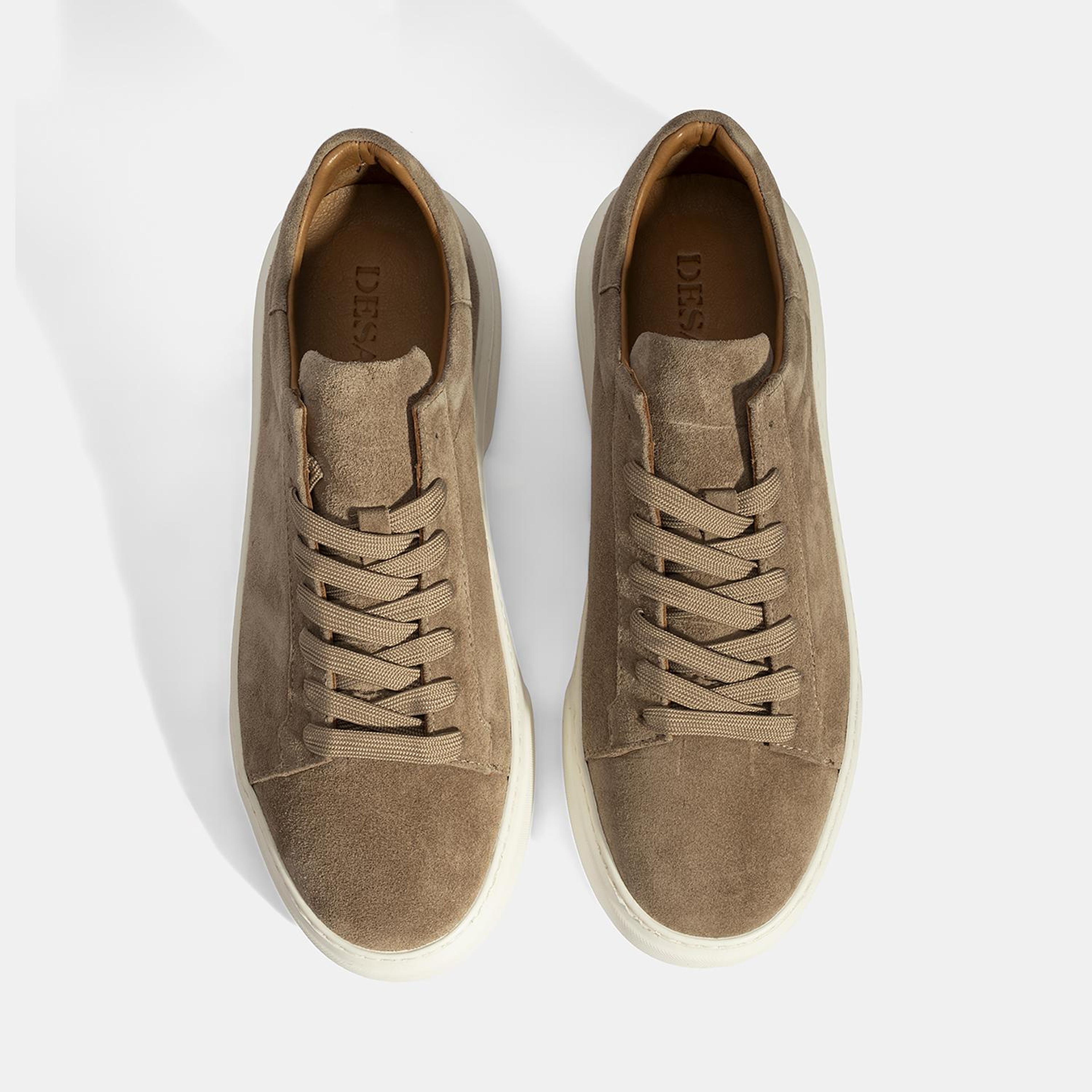 Erkek Kahve Bağcıklı Deri Günlük Ayakkabı