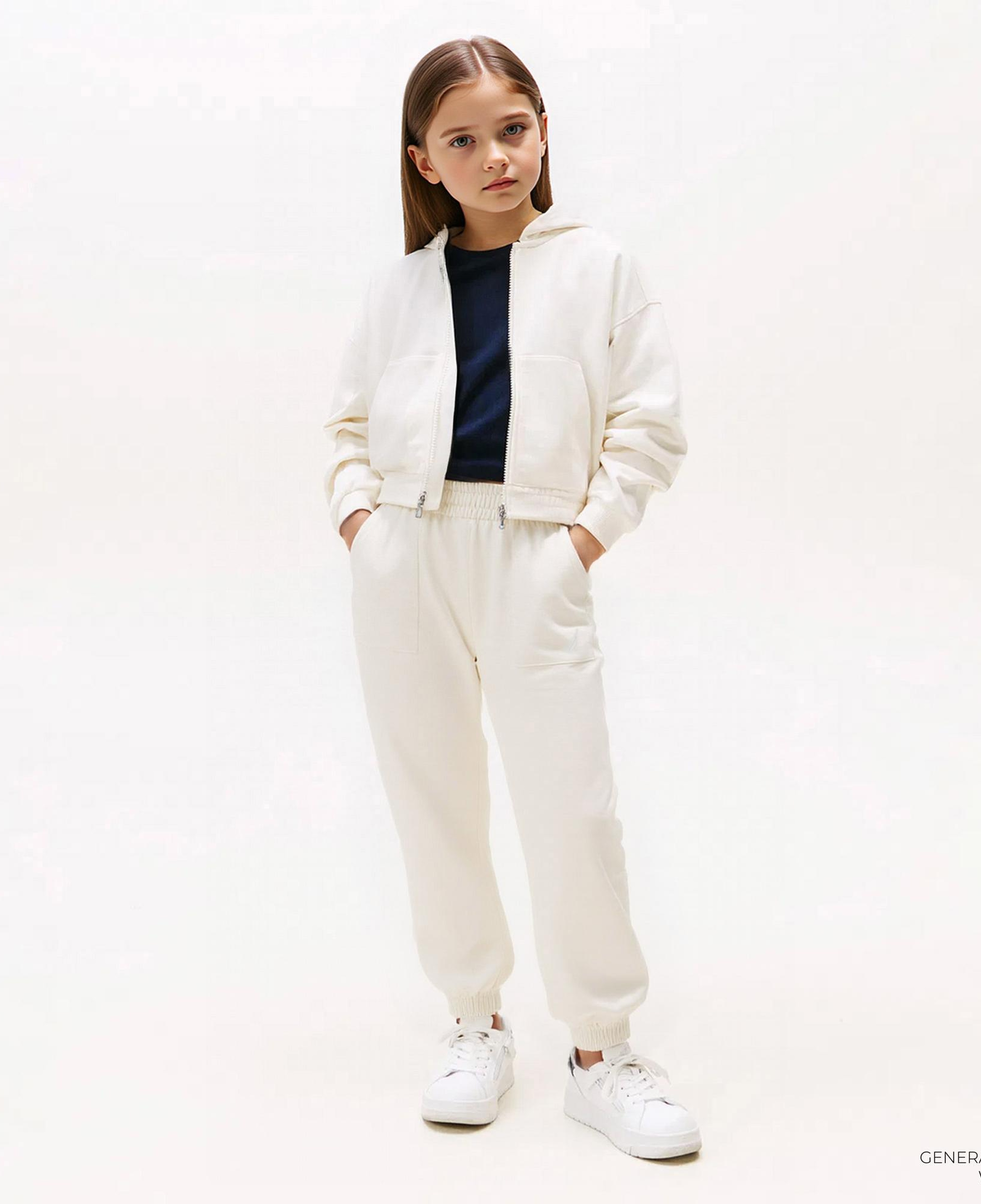 Nautica Kız Çocuk Krem Eşofman Altı