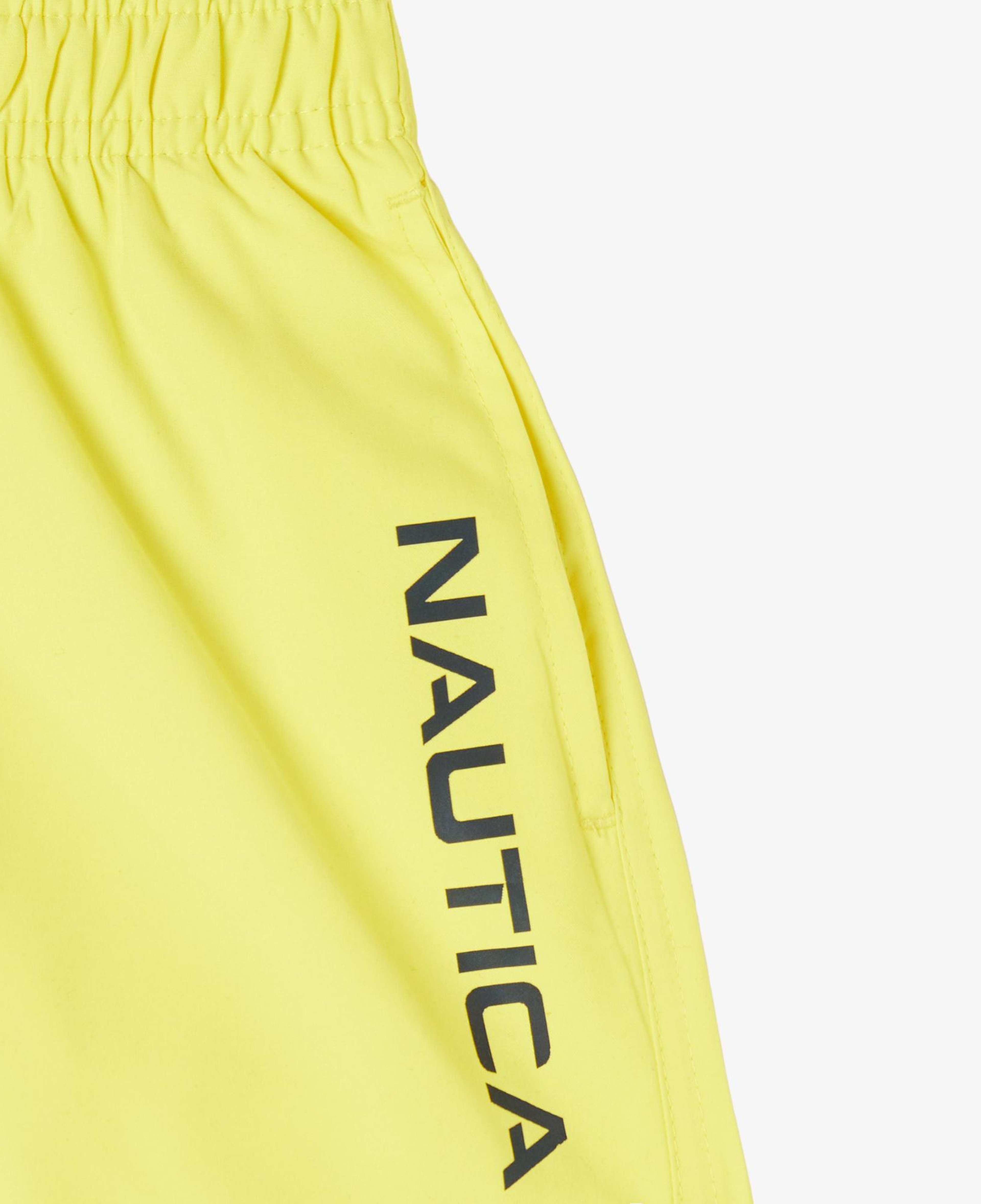 Nautica Erkek Çocuk Yeşil Standart Fit Deniz Şortu