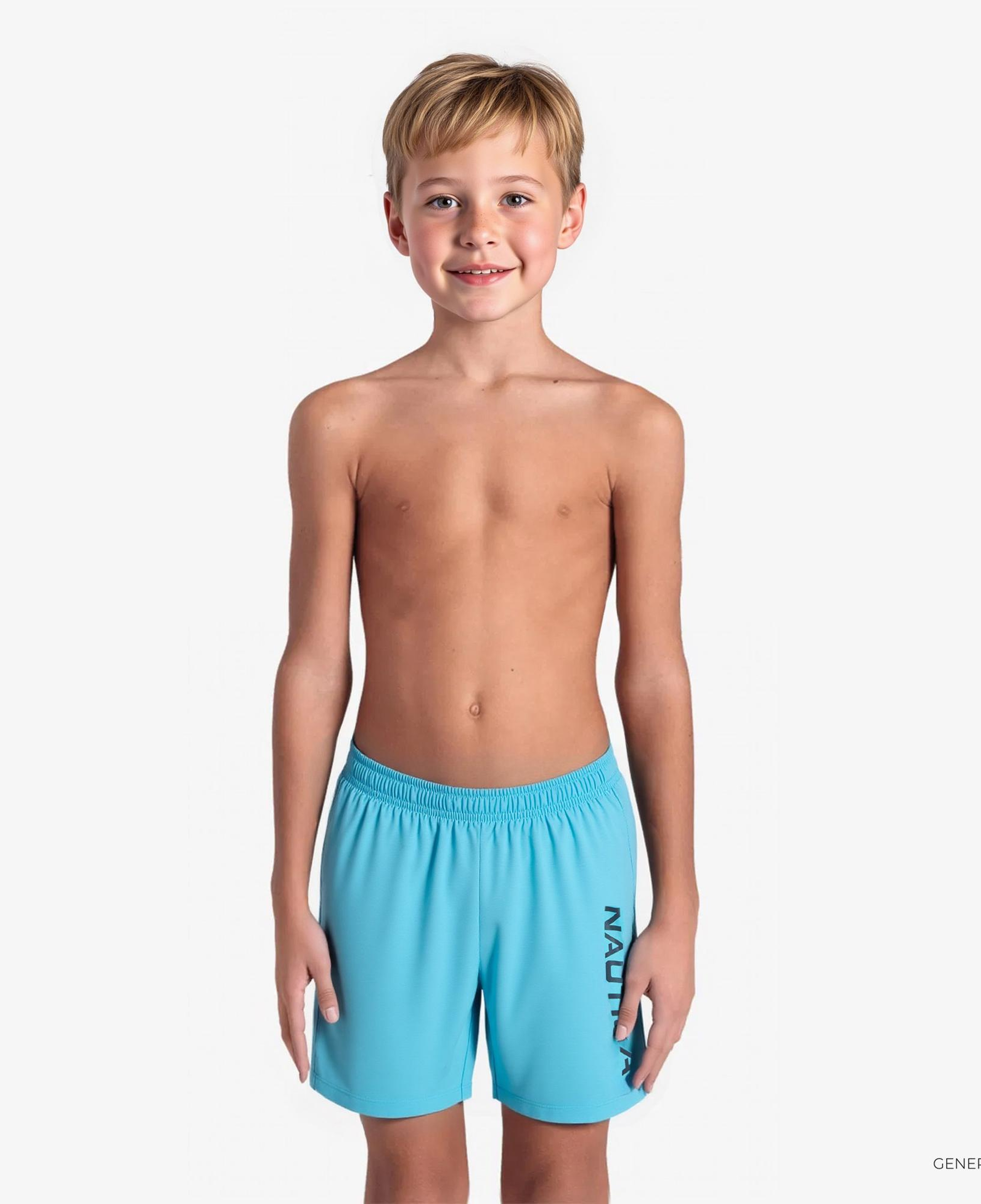 Nautica Erkek Çocuk Mavi Deniz Şortu