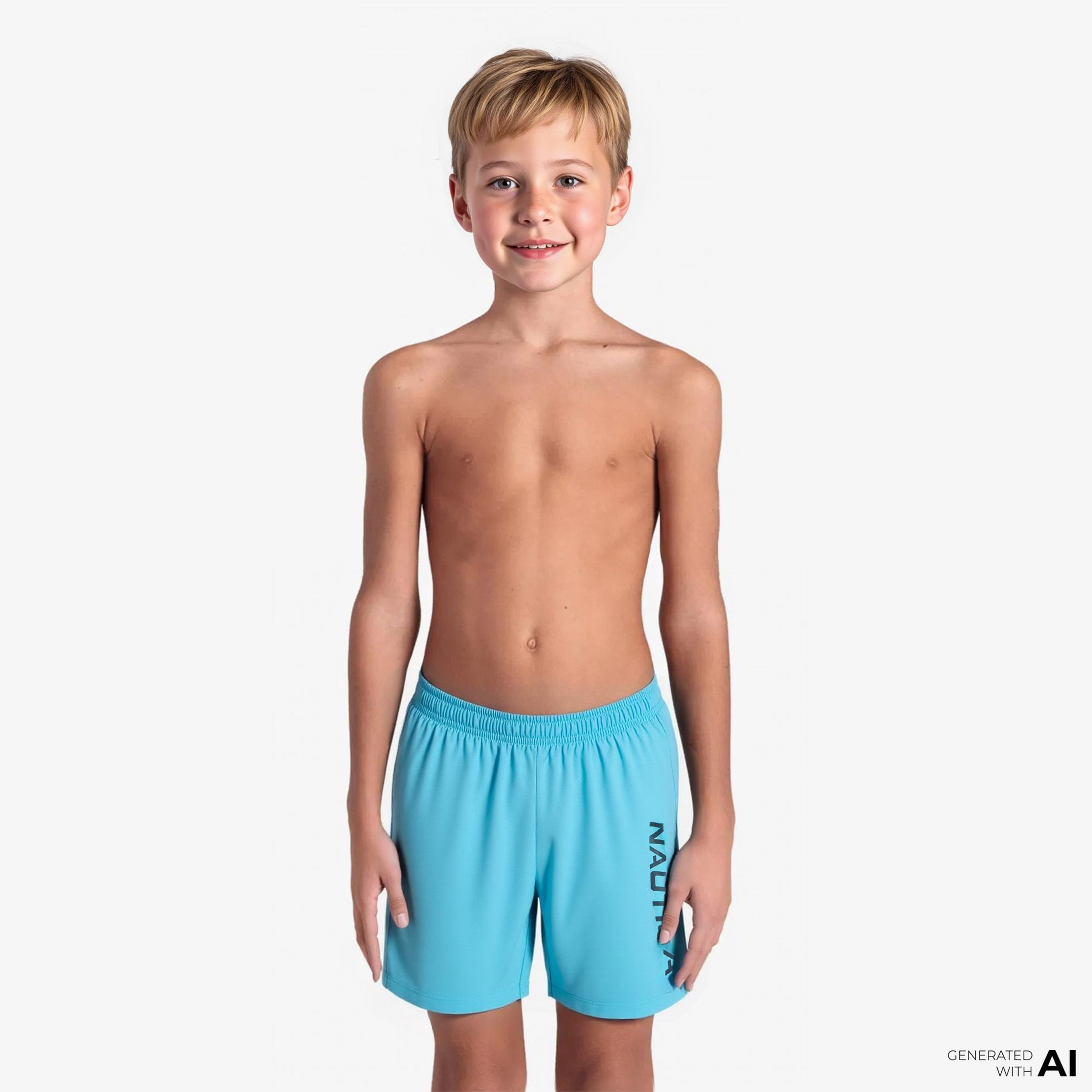 Nautica Erkek Çocuk Mavi Deniz Şortu