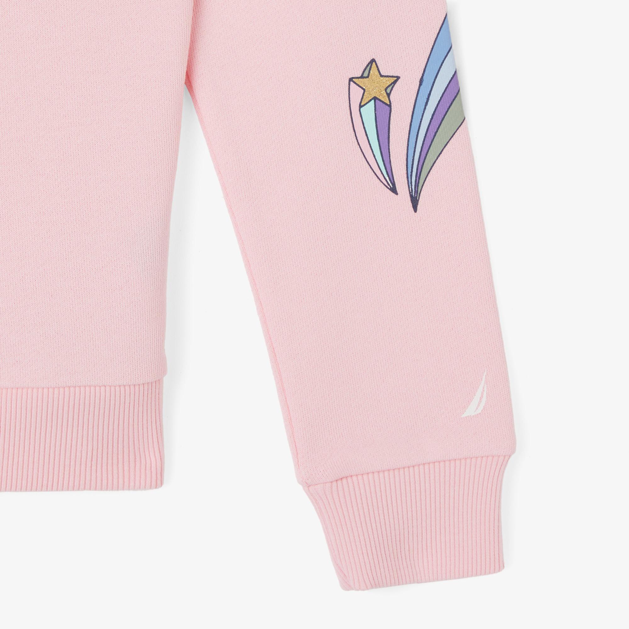 Nautica Kız Çocuk Pembe Sweatshirt