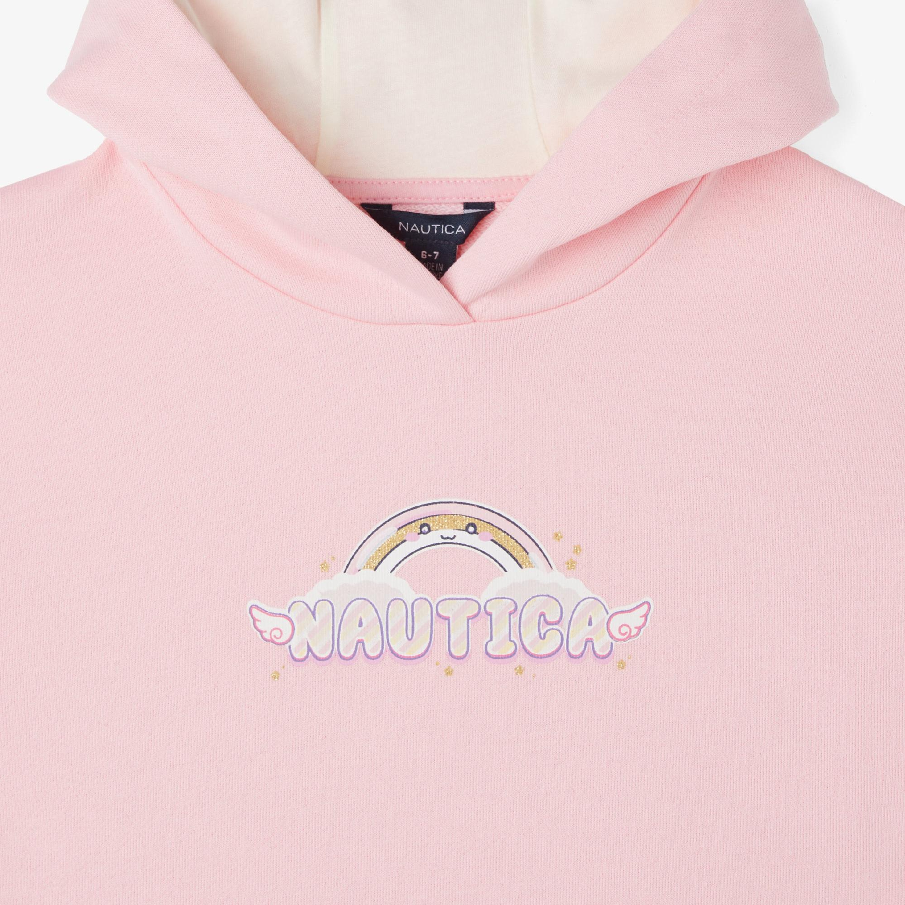 Nautica Kız Çocuk Pembe Sweatshirt