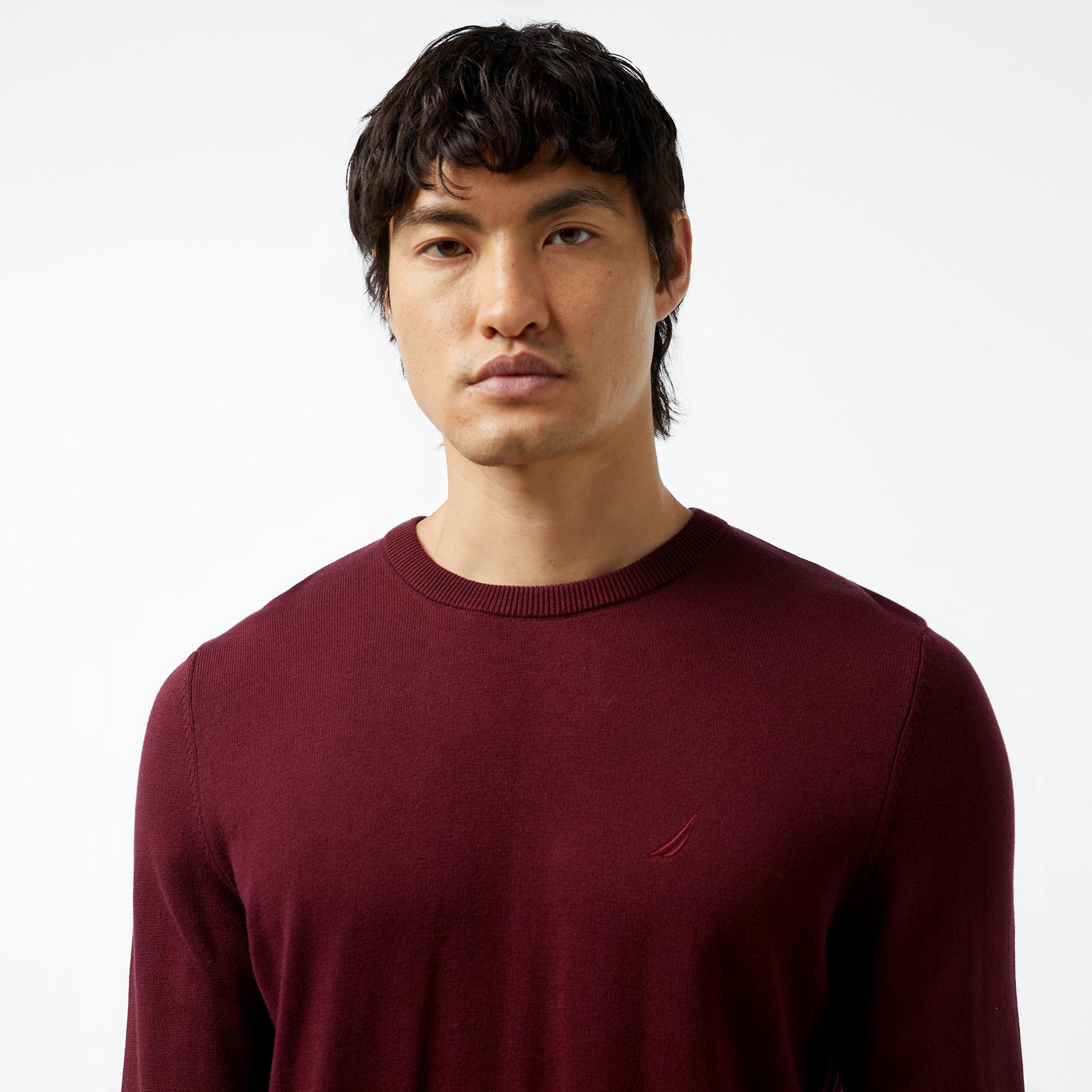 Nautica Erkek Bordo Regular Fit Kazak