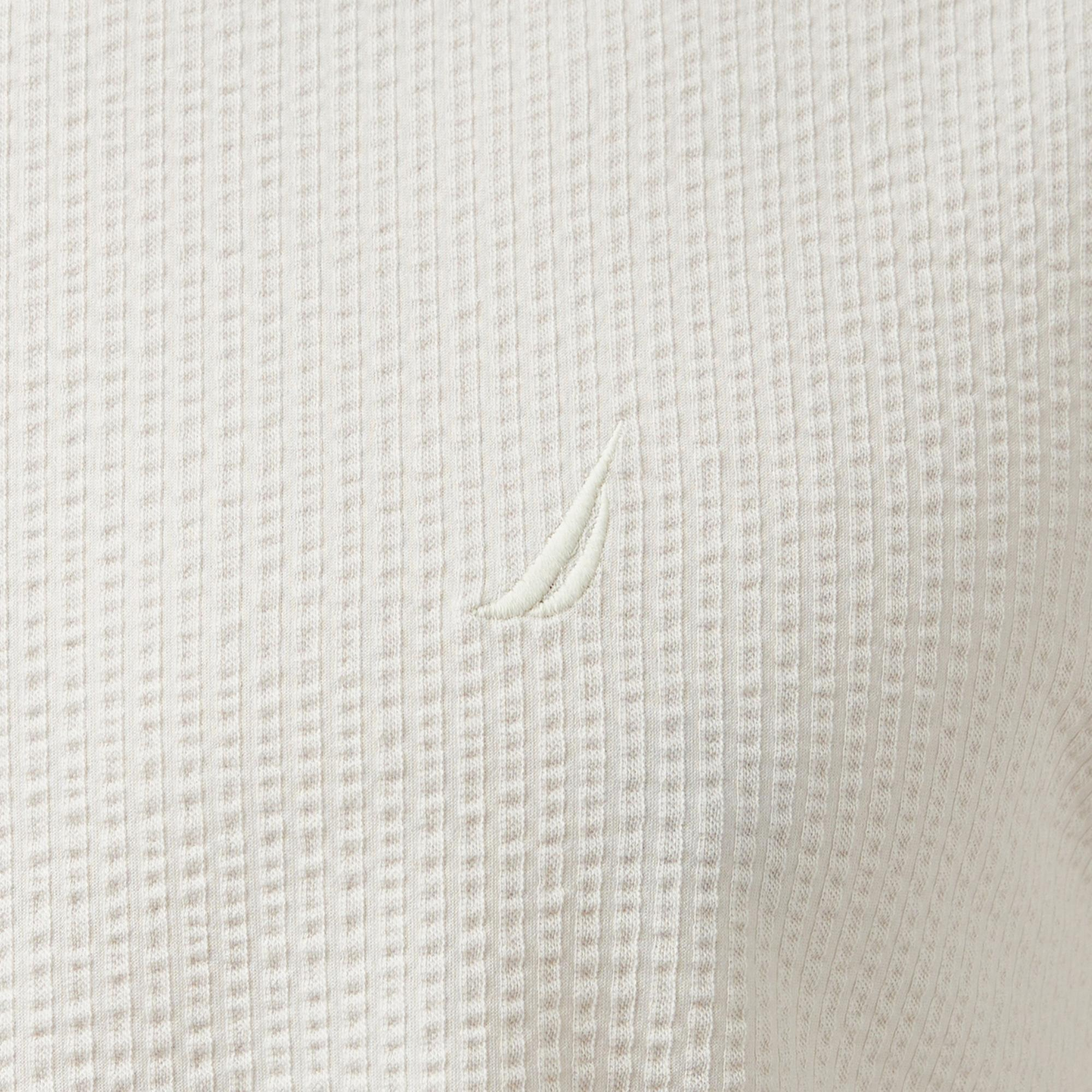 Nautica Erkek Krem Rengi Comfort Fit T-Shirt