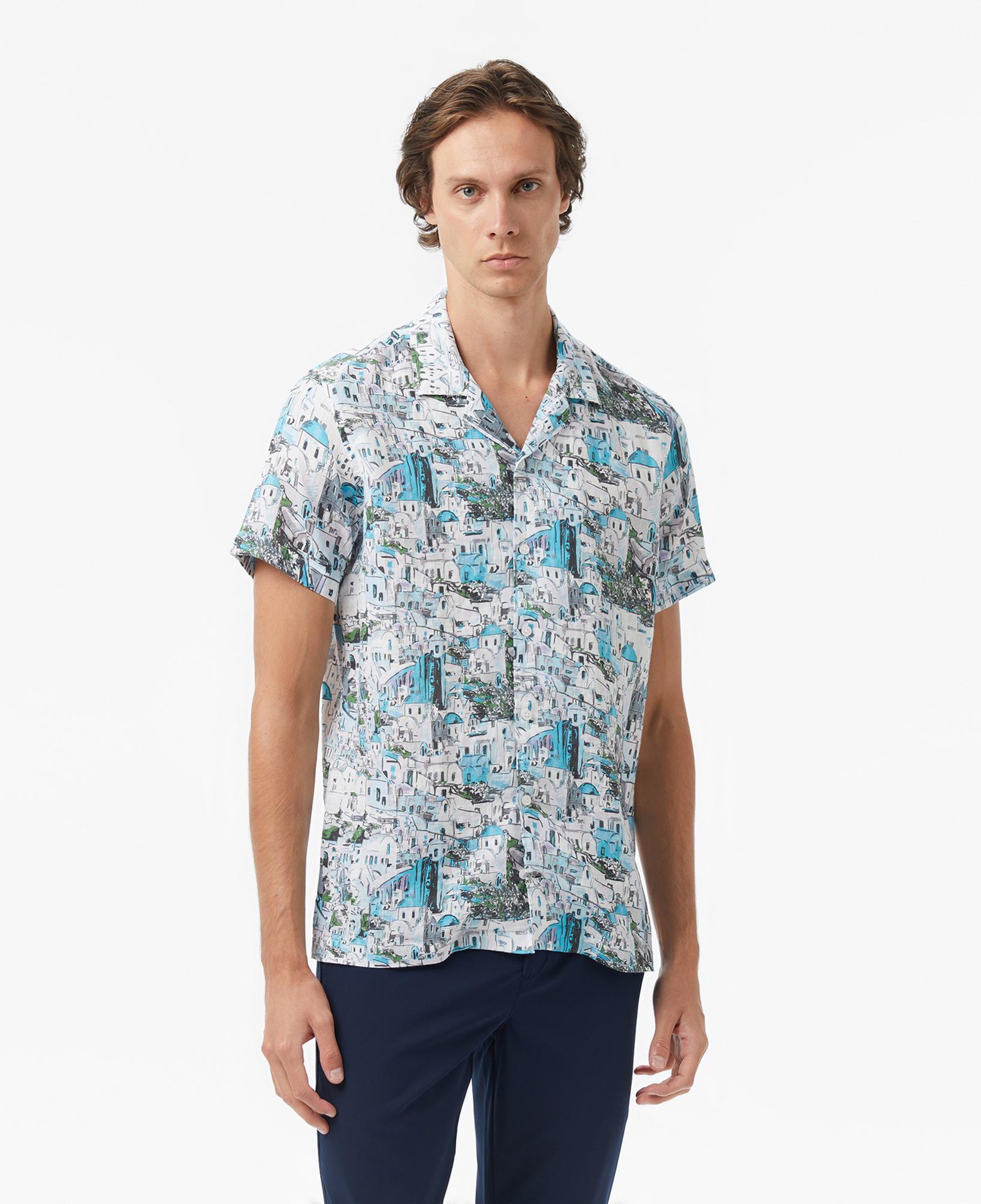 Nautica Erkek Mavi Gömlek