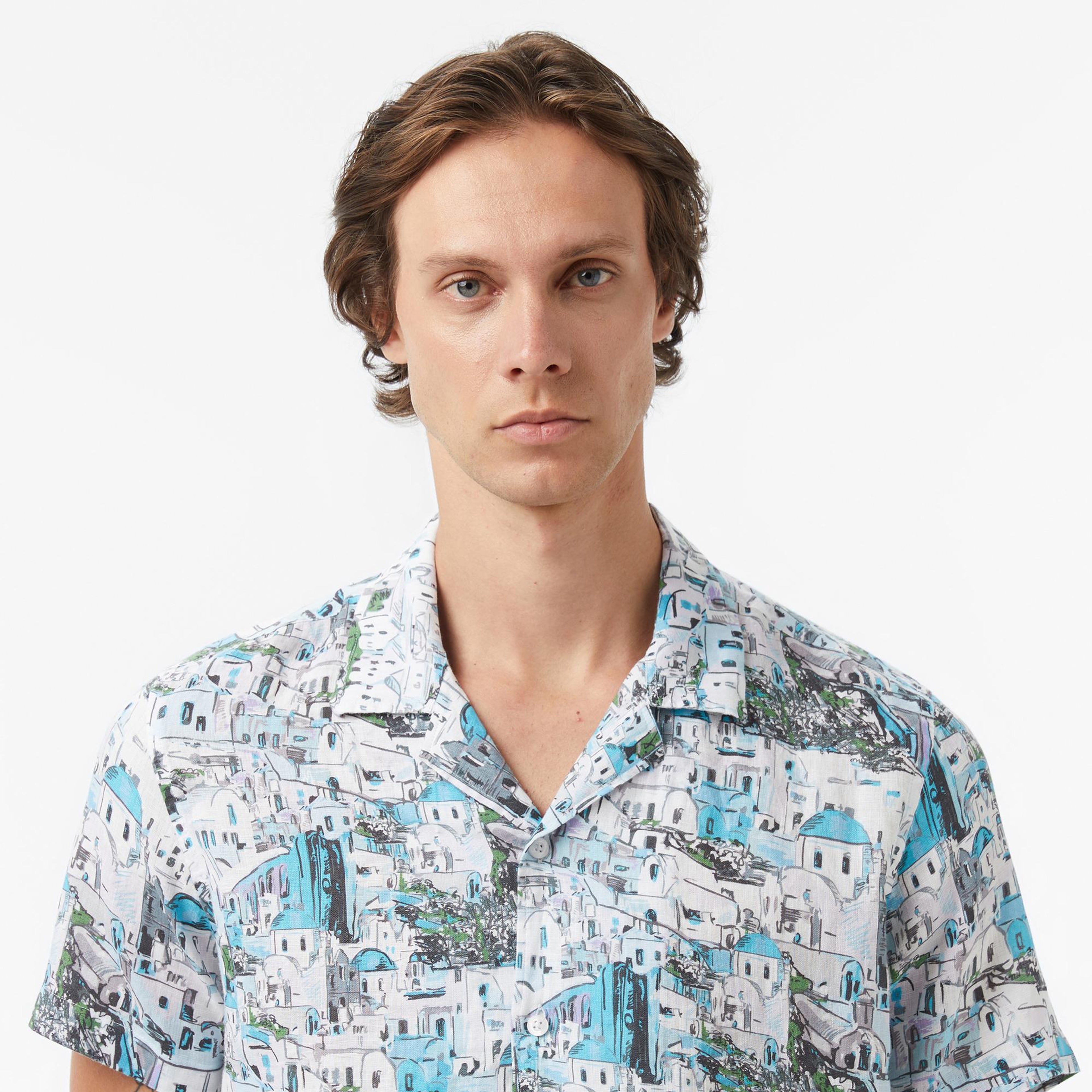 Nautica Erkek Mavi Gömlek