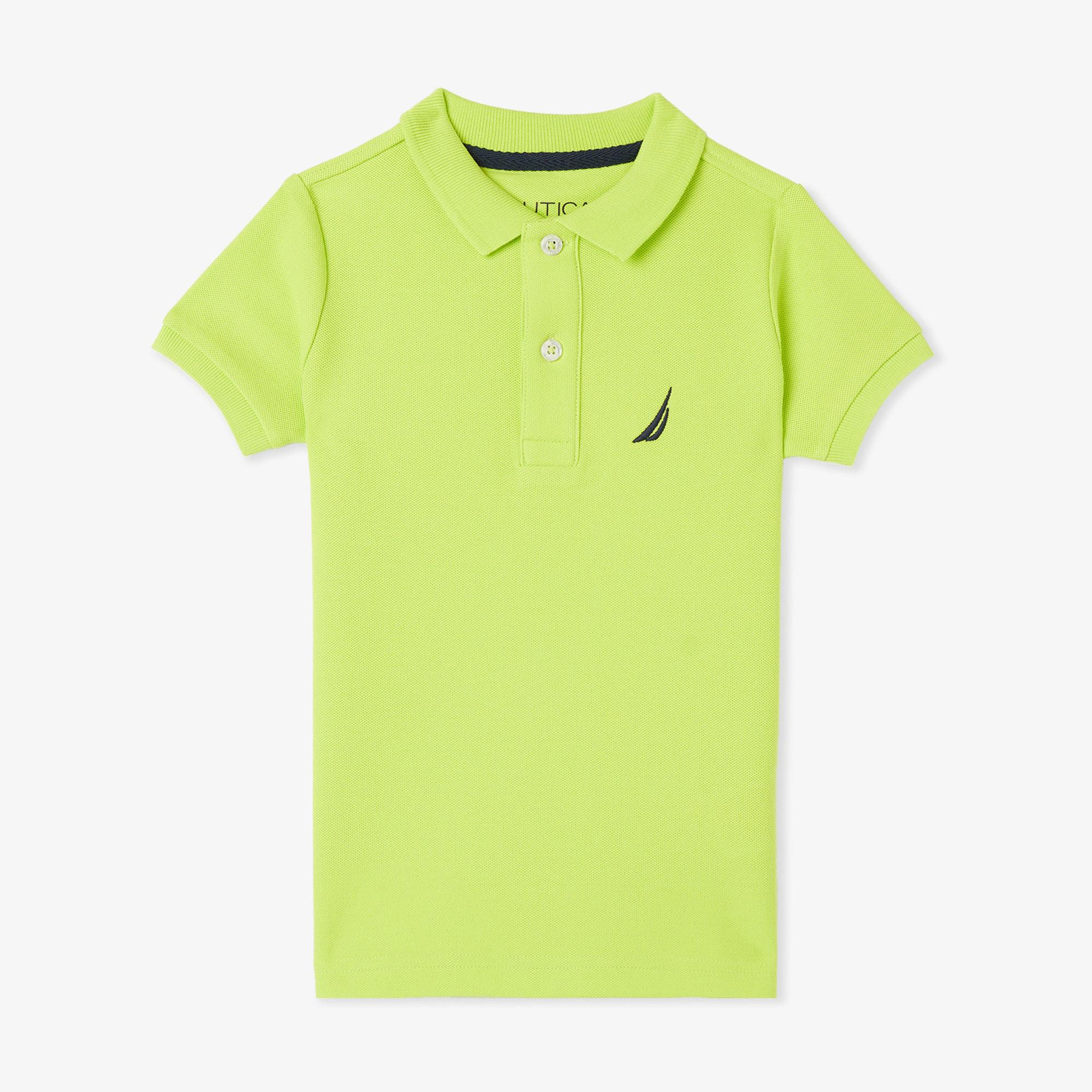 Nautica Erkek Çocuk Yeşil Kısa Kollu Polo Yaka T-Shirt