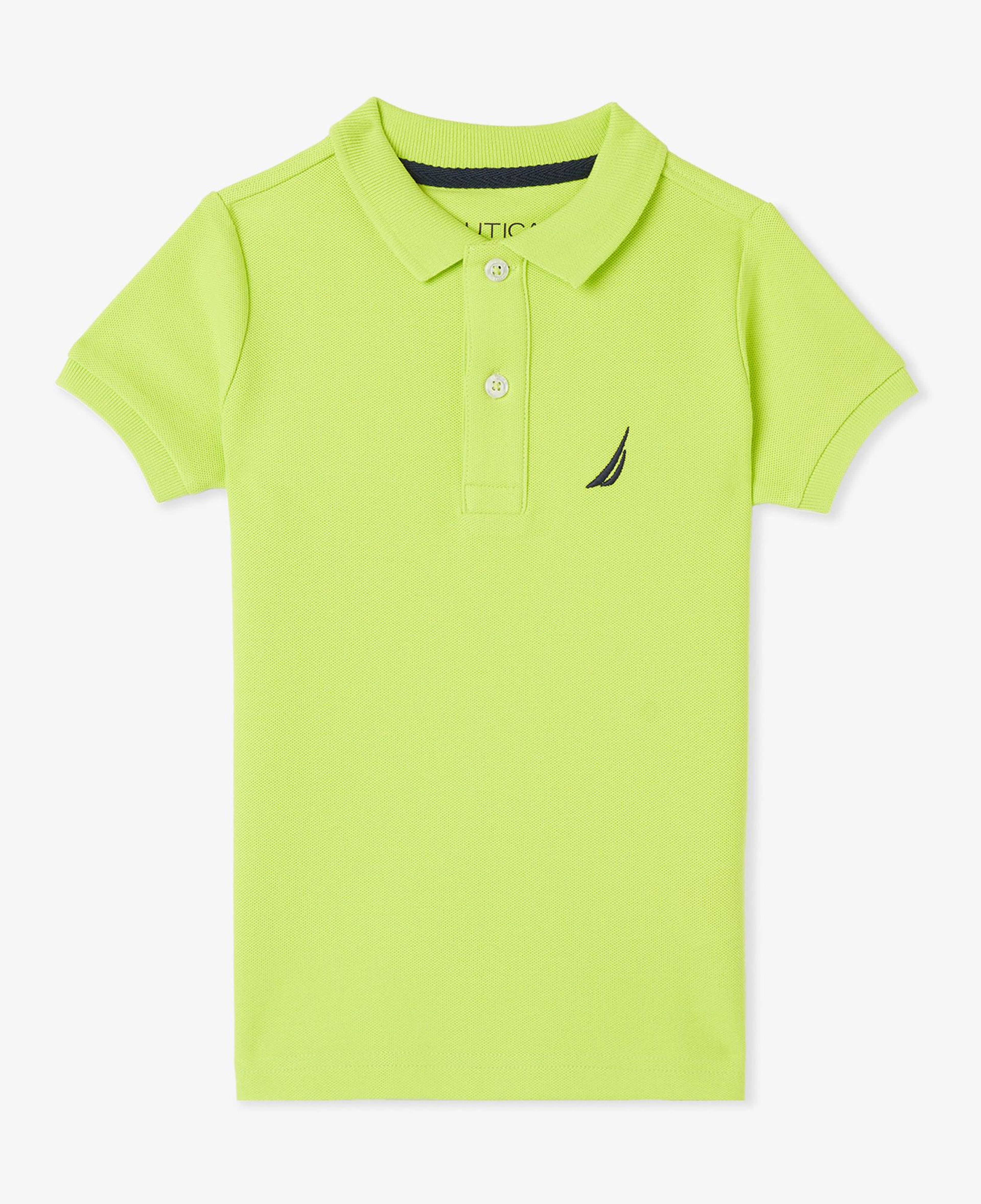Nautica Erkek Çocuk Yeşil Kısa Kollu Polo Yaka T-Shirt