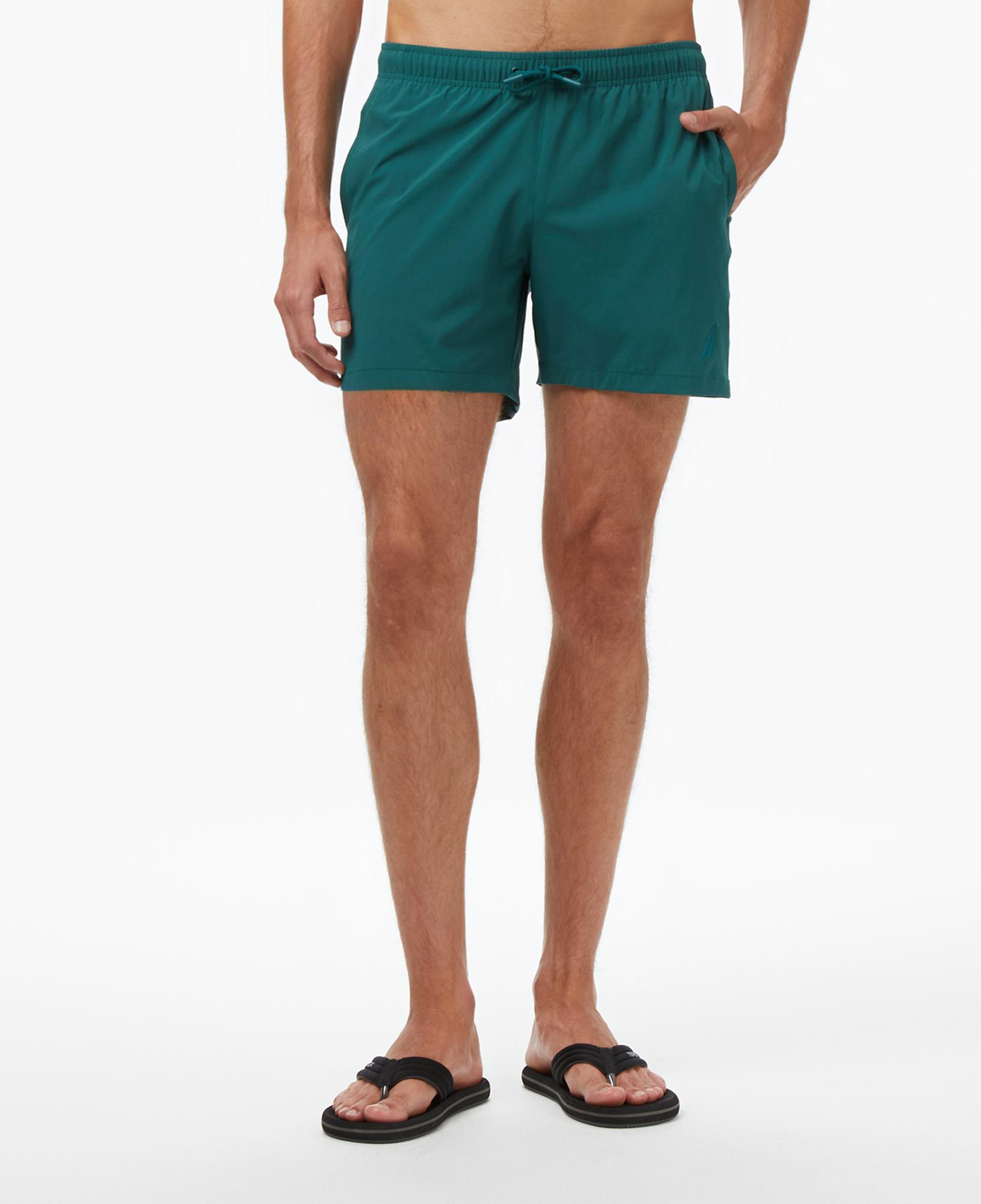 Nautica Erkek Yeşil Regular Fit Deniz Şortu