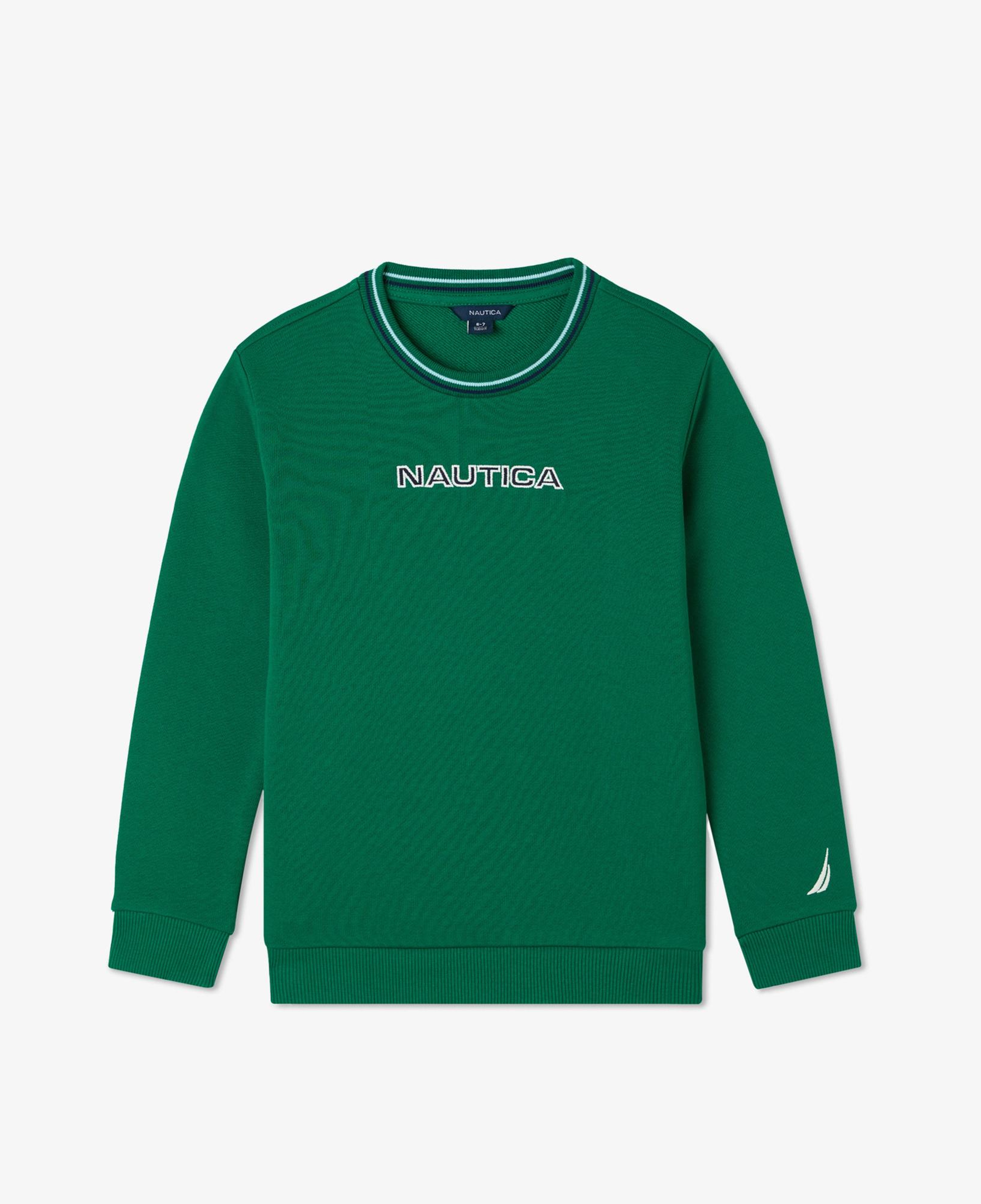 Nautica Erkek Çocuk Yeşil Sweatshirt
