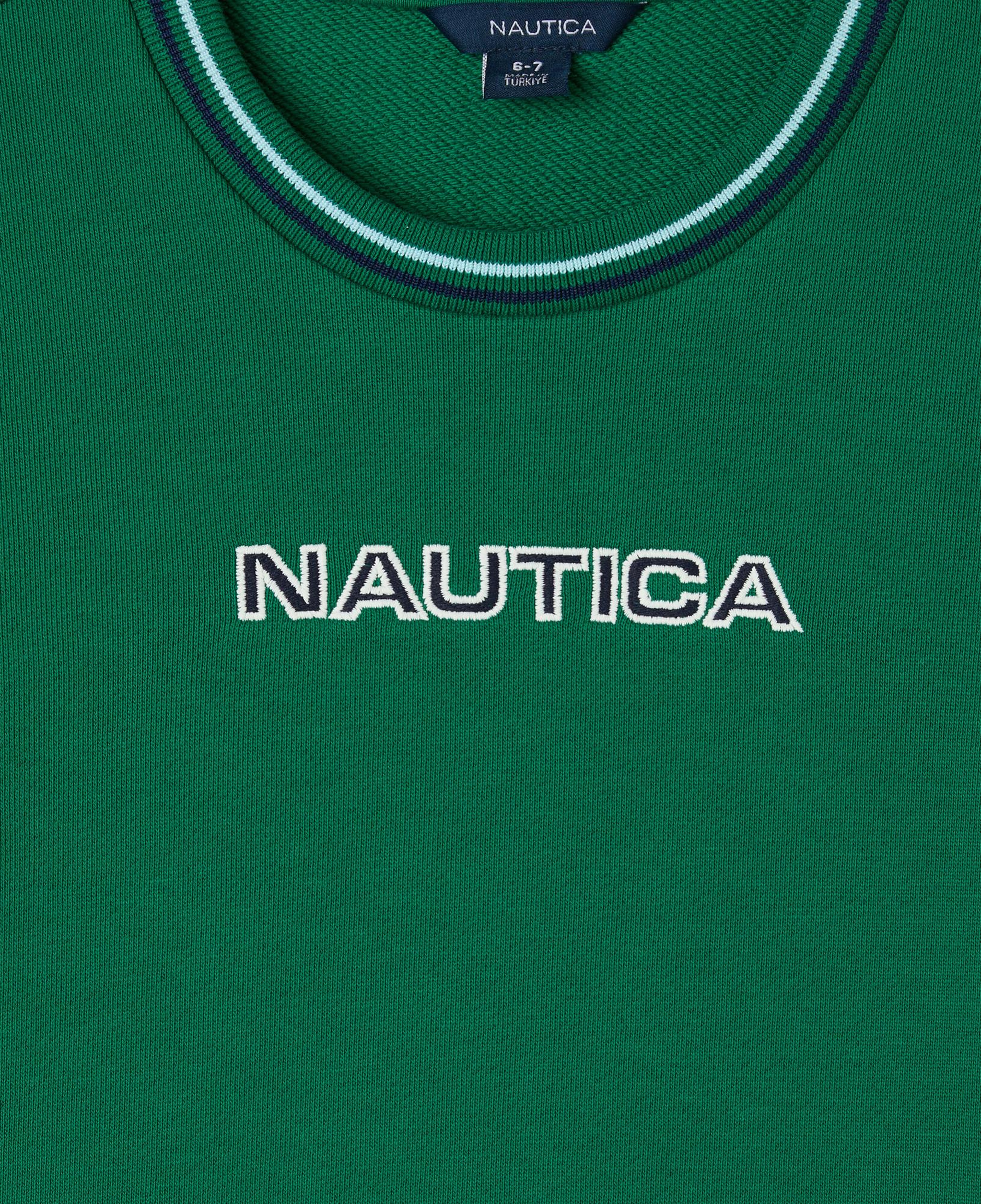 Nautica Erkek Çocuk Yeşil Sweatshirt