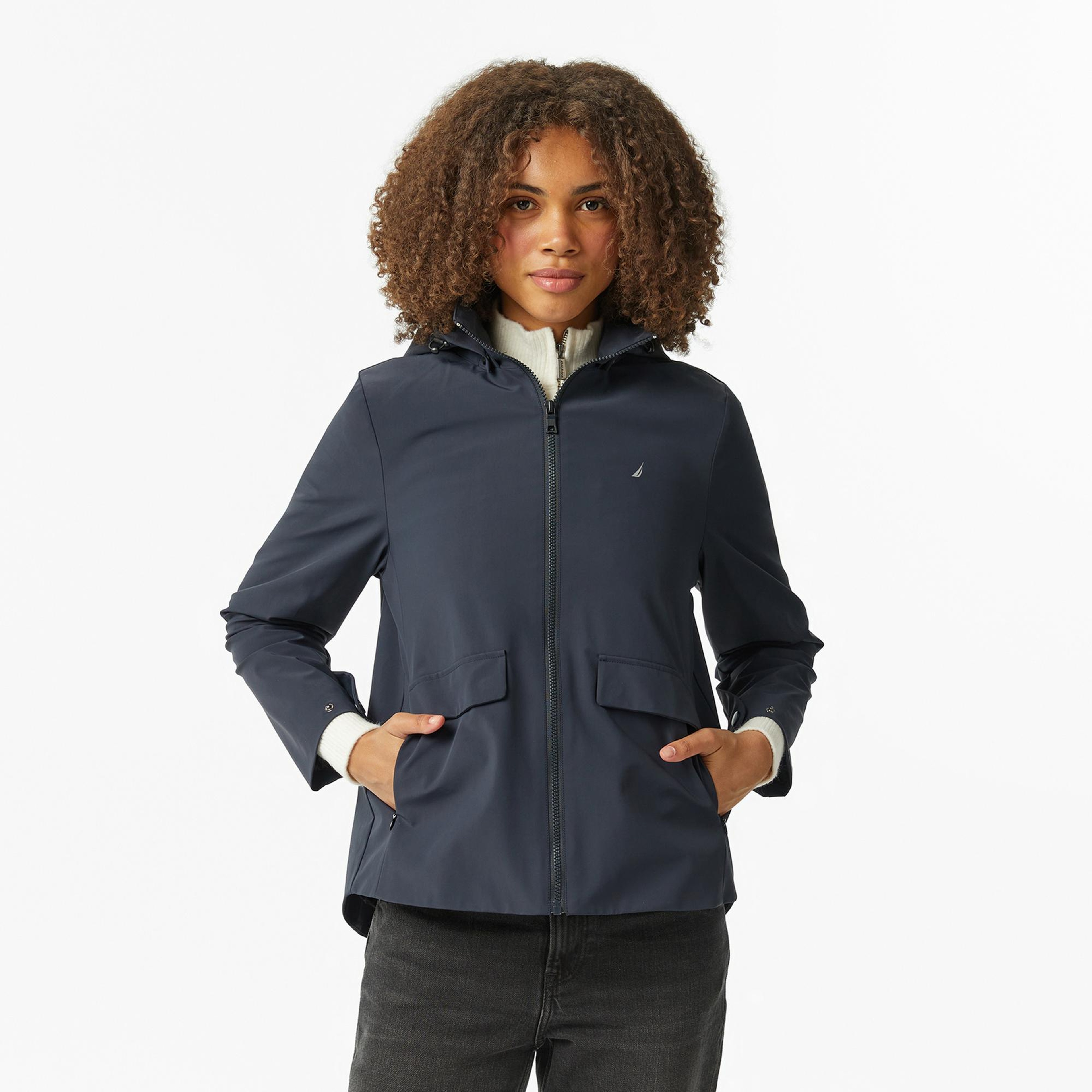 Nautica Kadın Lacivert Regular Fit Mont