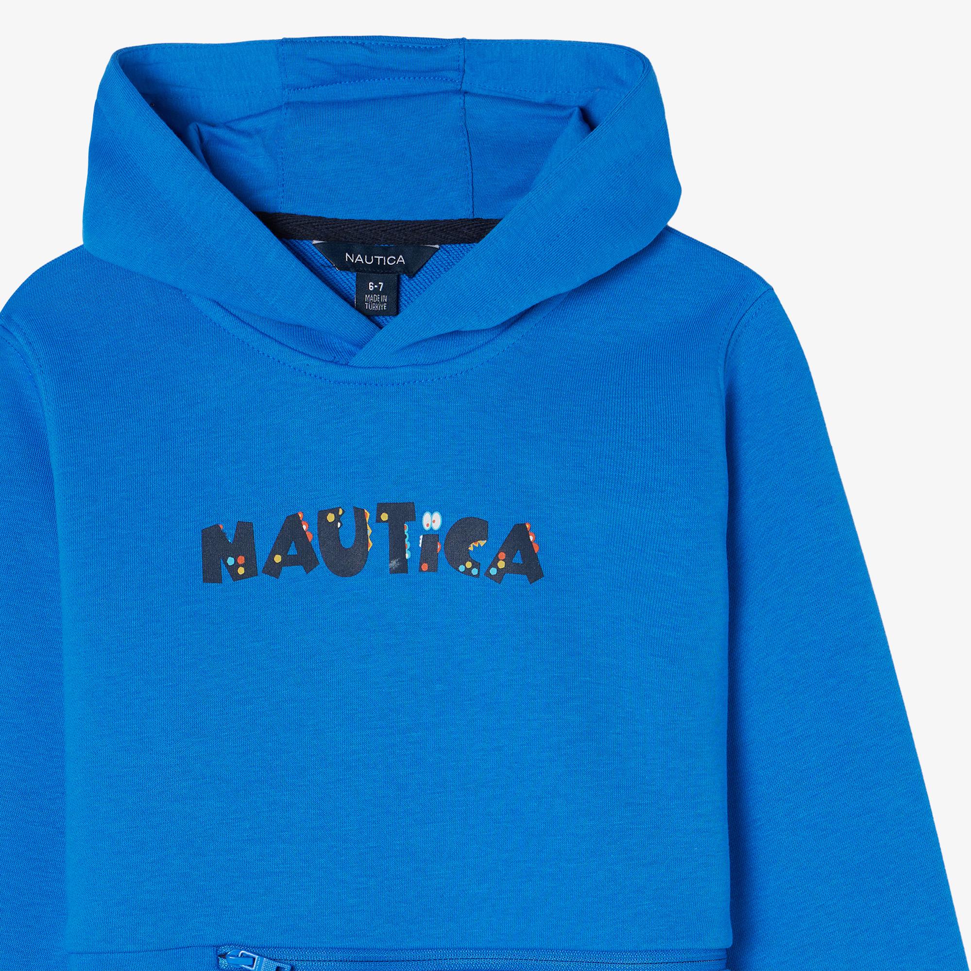 Nautica Erkek Çocuk Mavi Sweatshirt