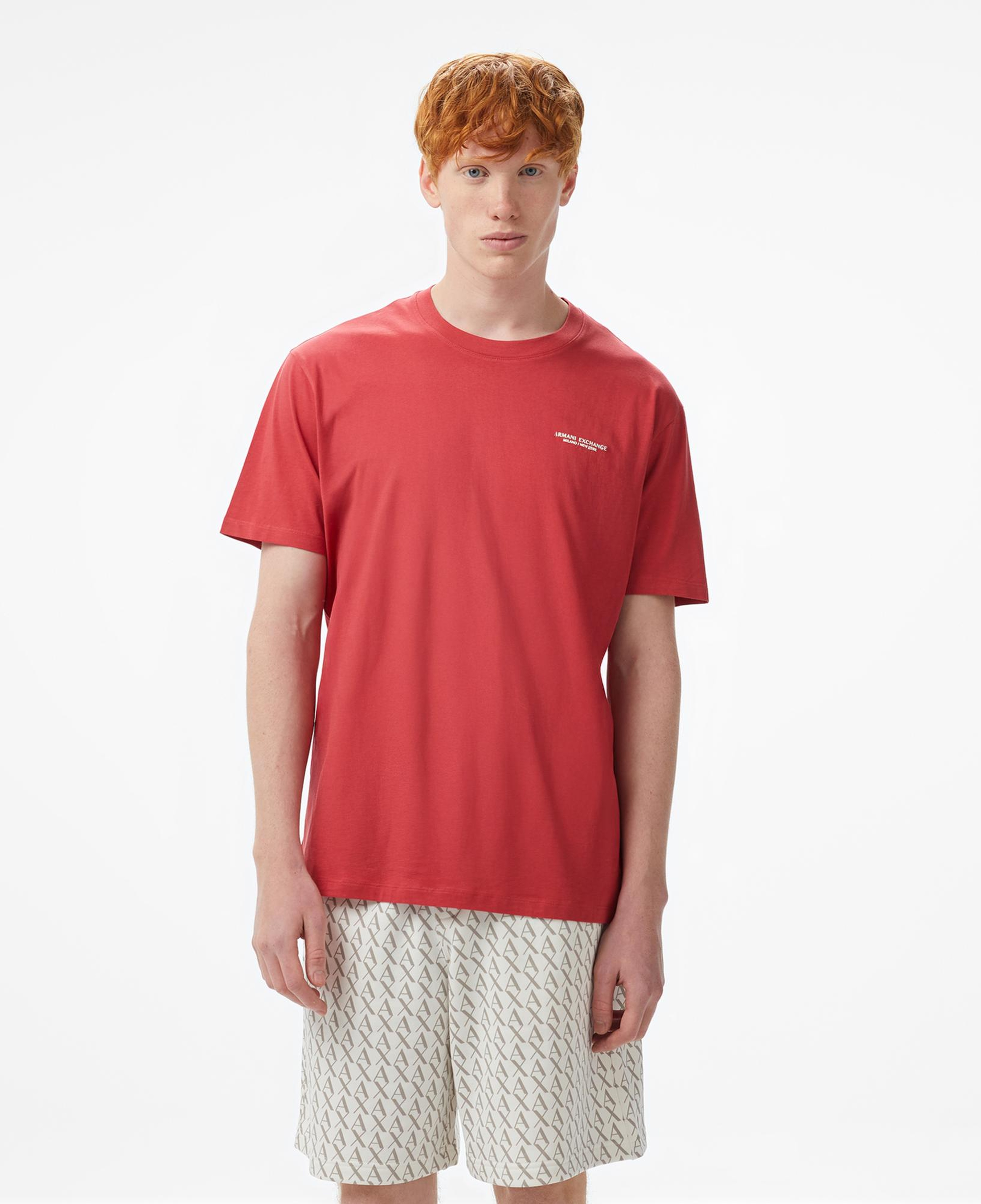 Armani Exchange Erkek Kırmızı T-Shirt