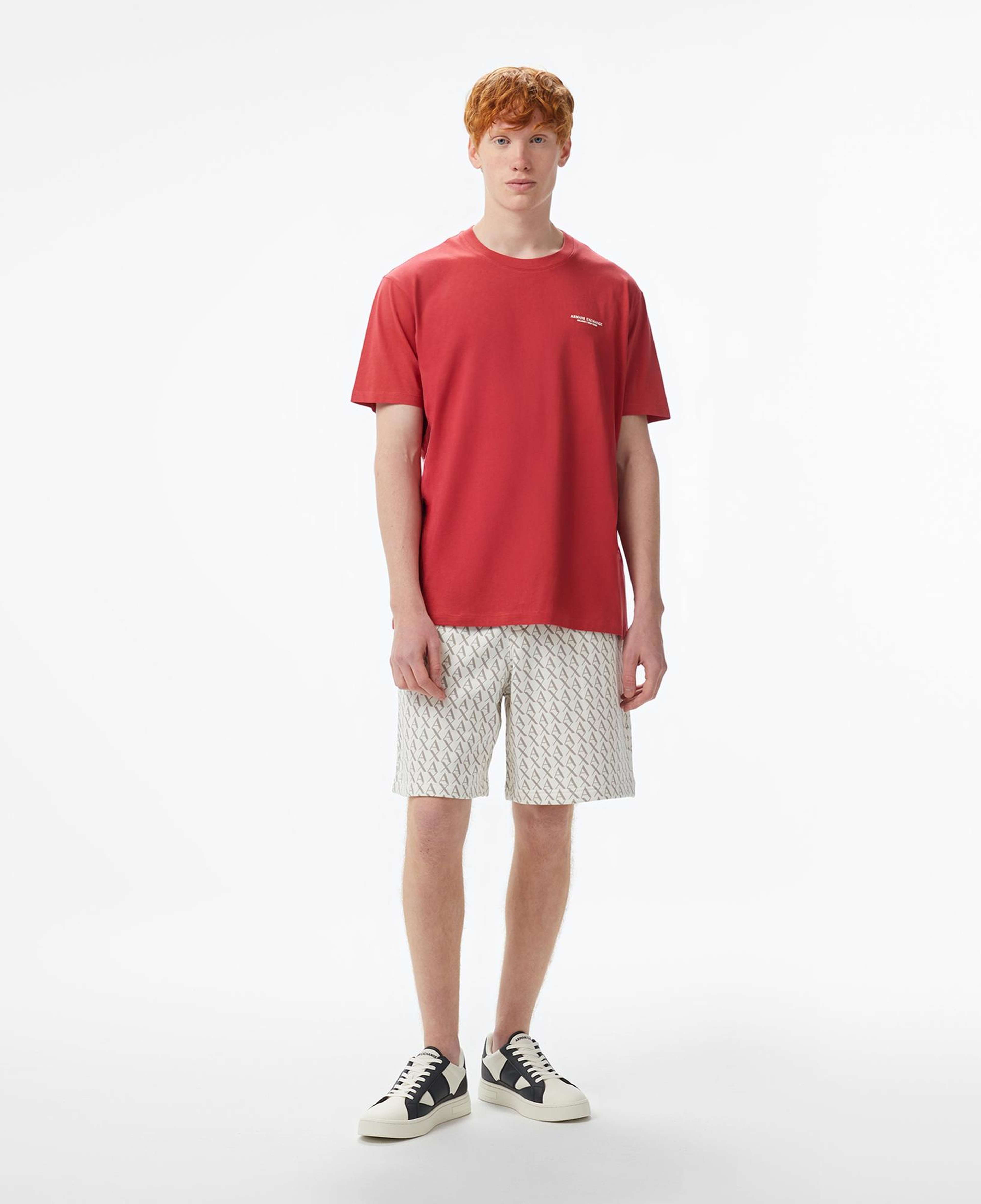 Armani Exchange Erkek Kırmızı T-Shirt