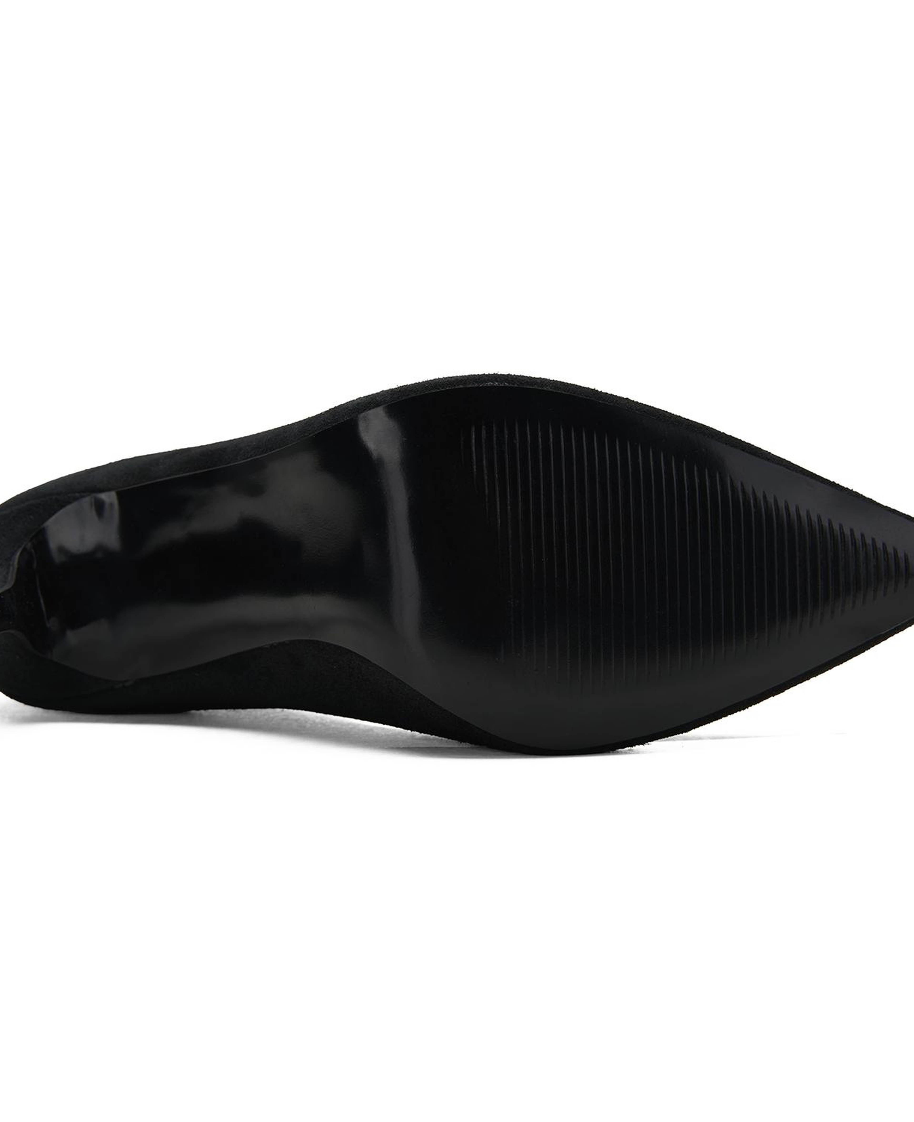 Kadın Siyah Süet Stiletto