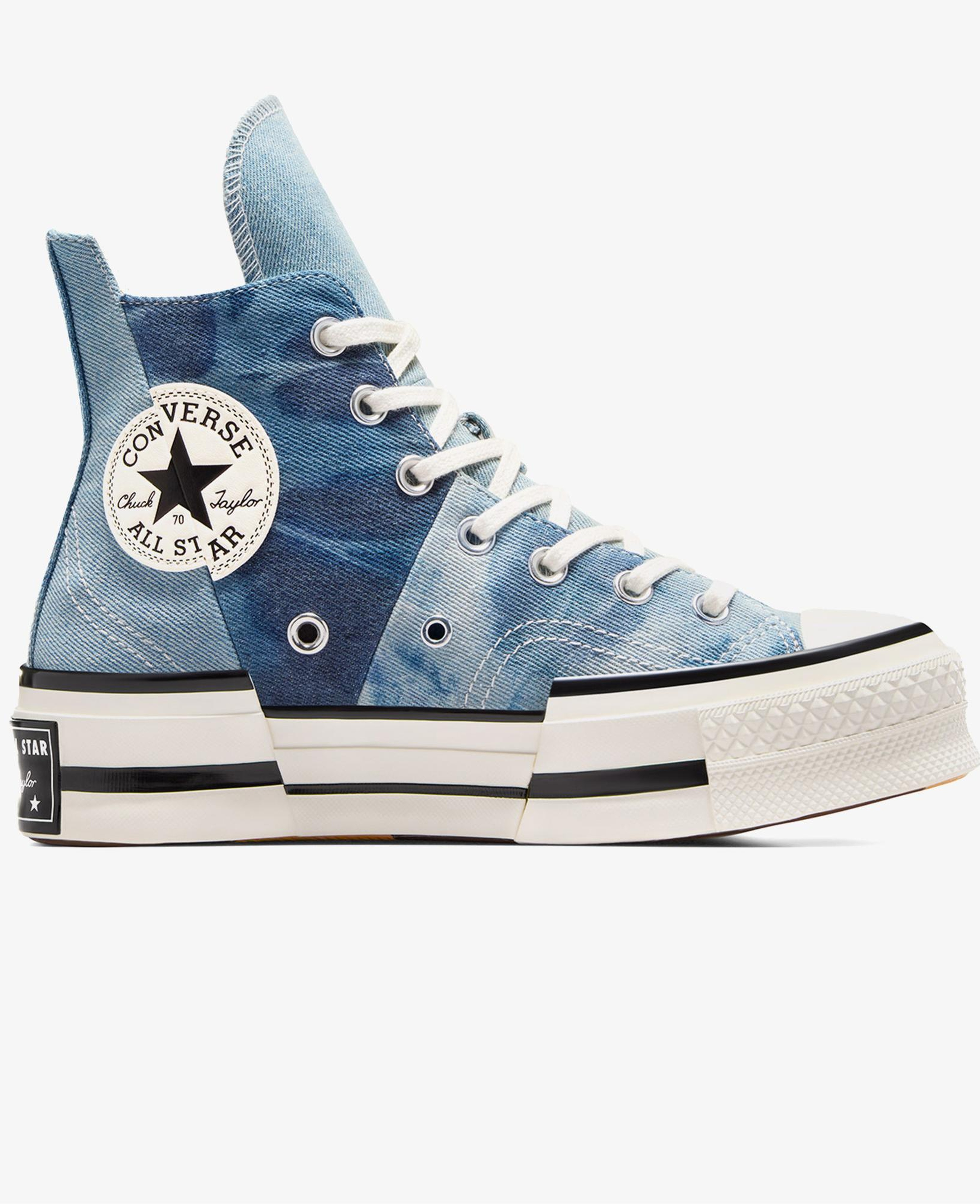 Converse Chuck 70 Plus Unisex Denim Platform Sneaker