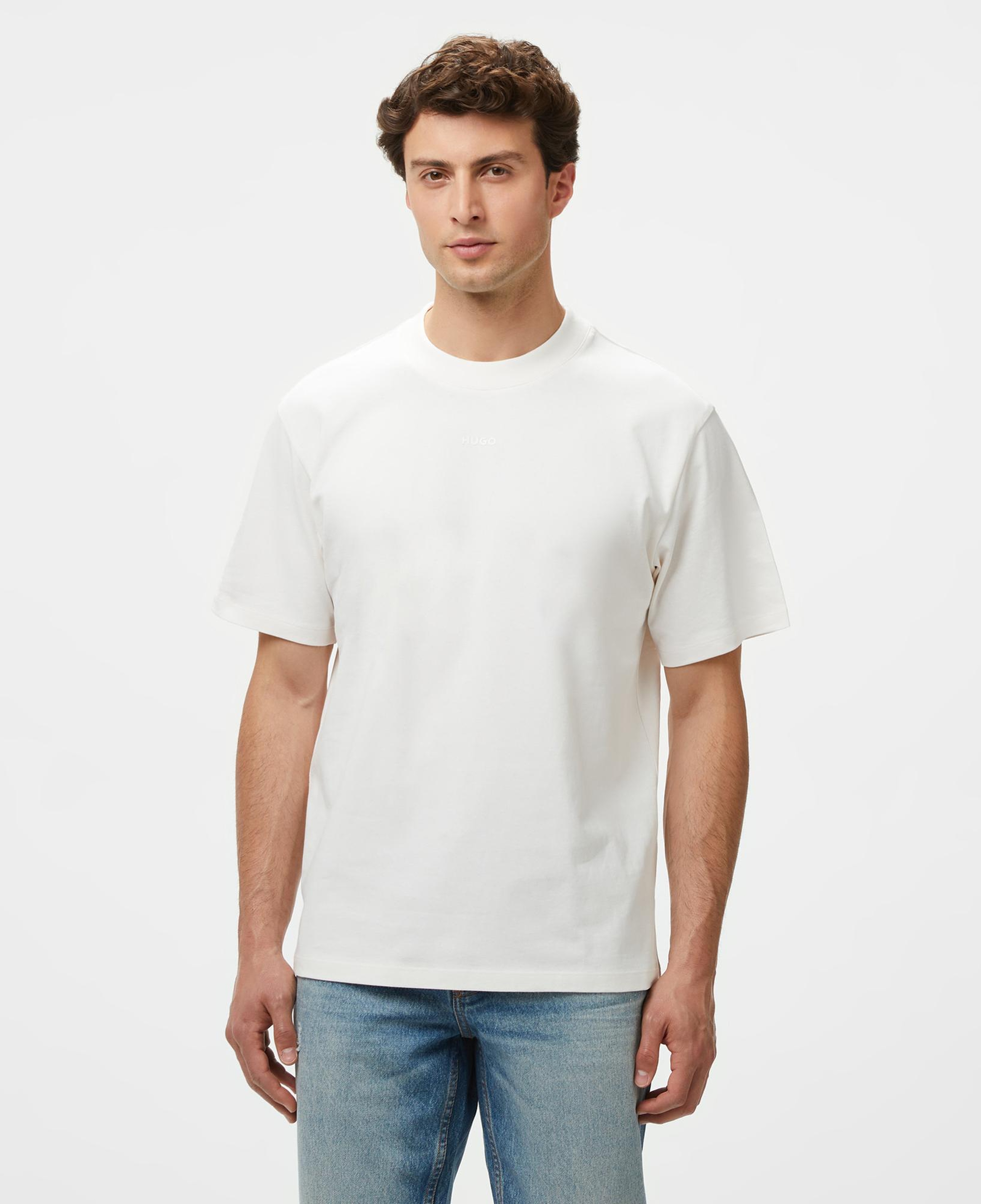 Hugo Dapolino Erkek Beyaz T-Shirt