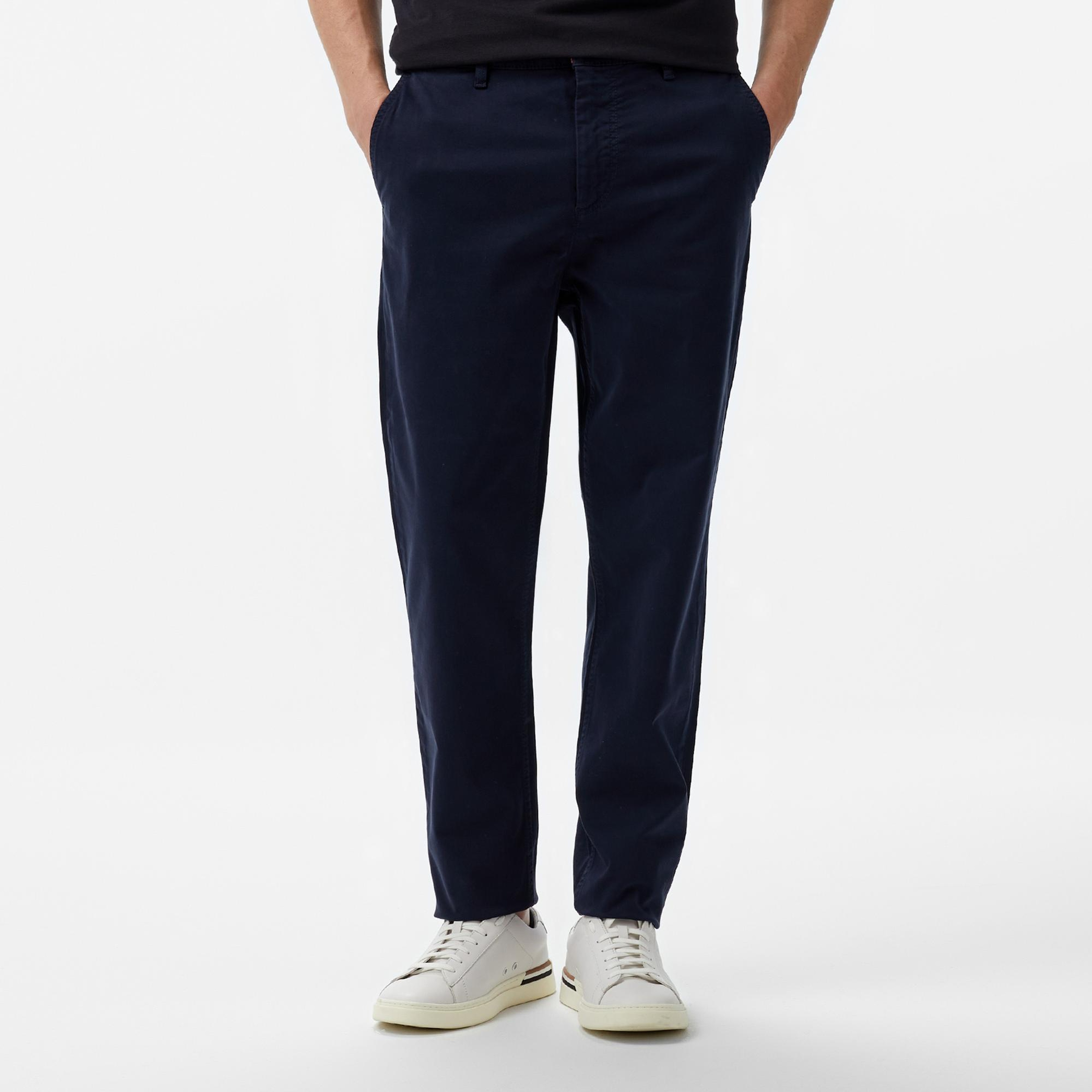 Boss Chino Erkek Mavi Pantolon