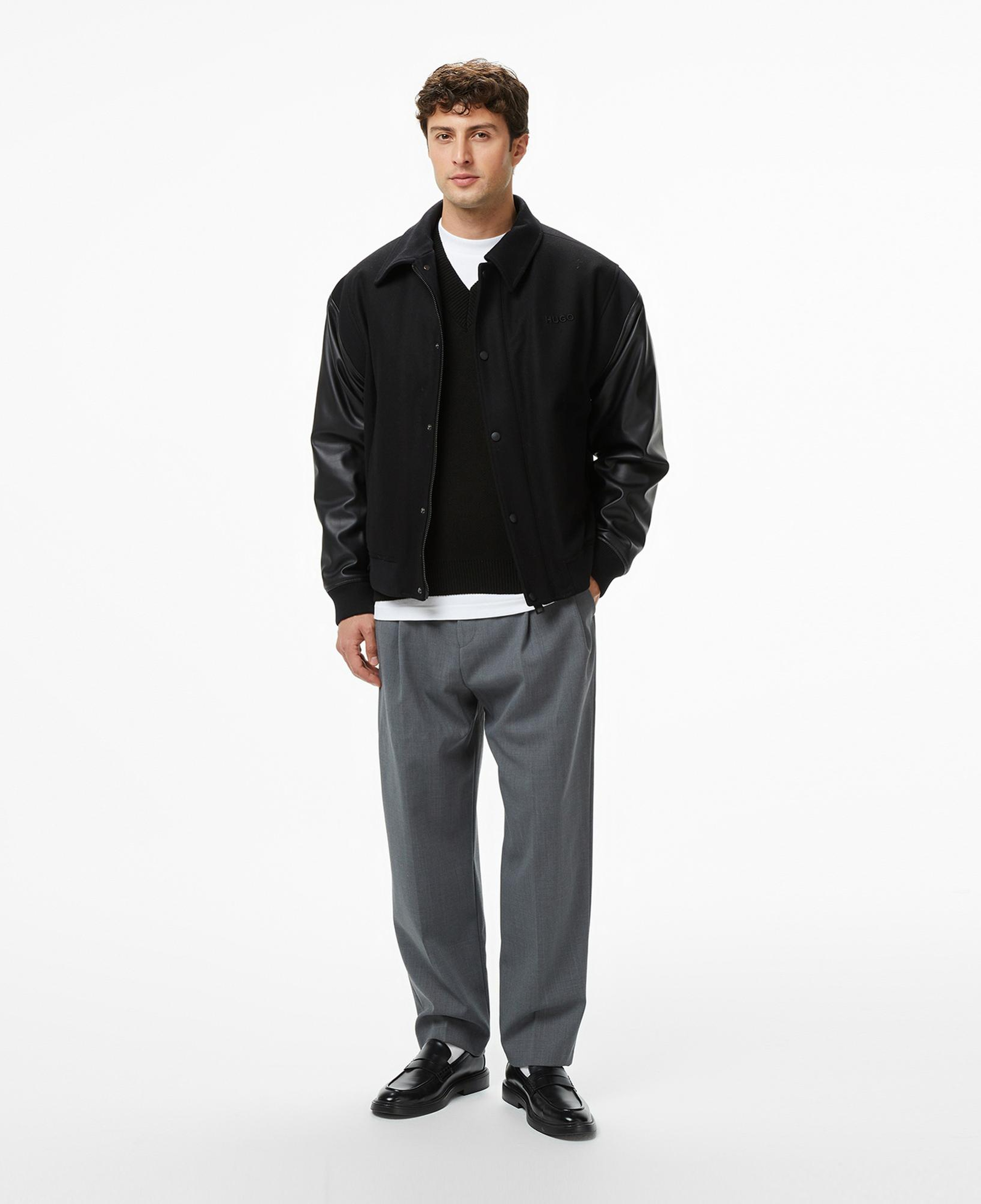 Hugo Barkus Erkek Siyah Ceket