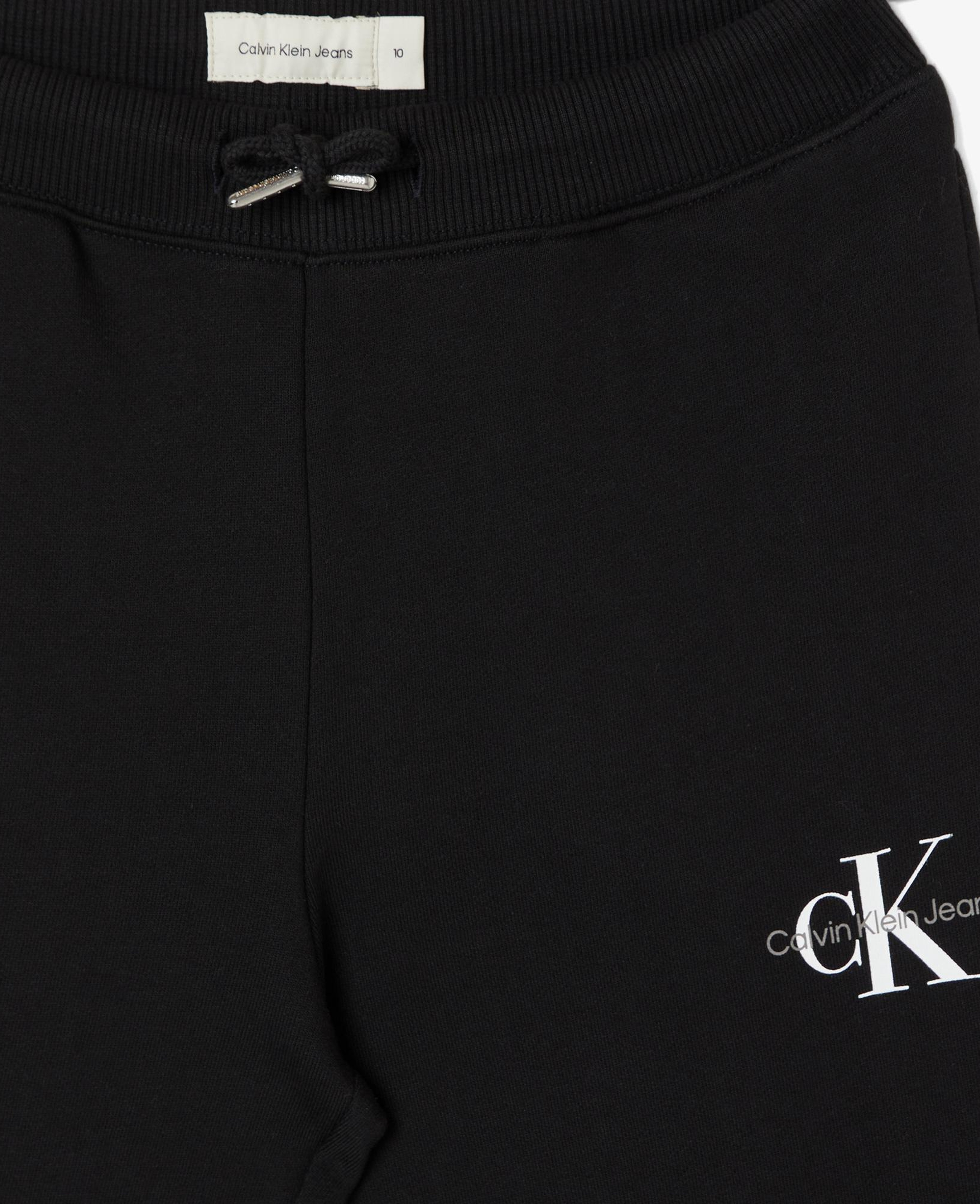 Calvin Klein Jeans Monogram Logo Çocuk Siyah Eşofman Altı