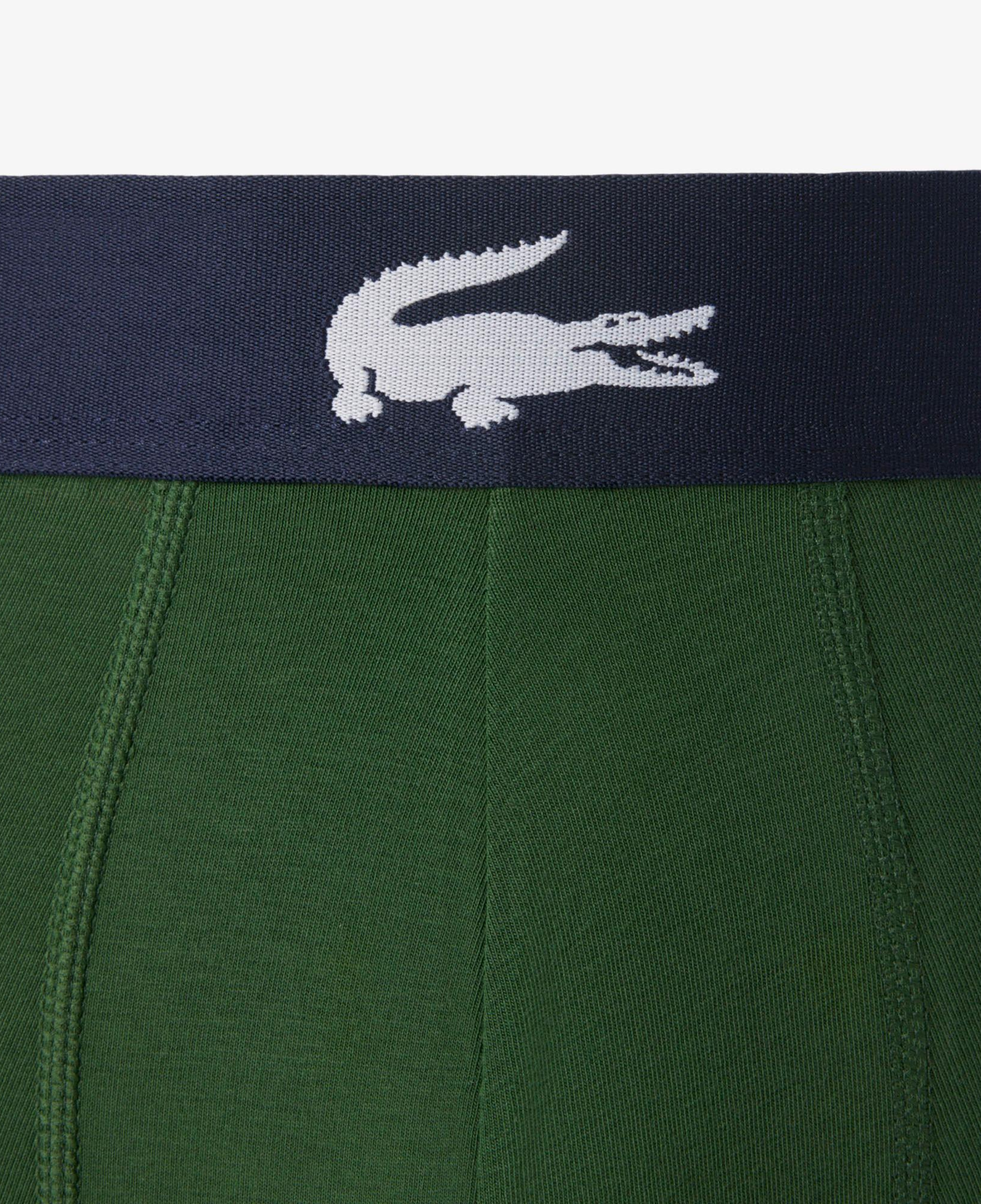 Lacoste Erkek Baskılı 3'lü Renkli Boxer