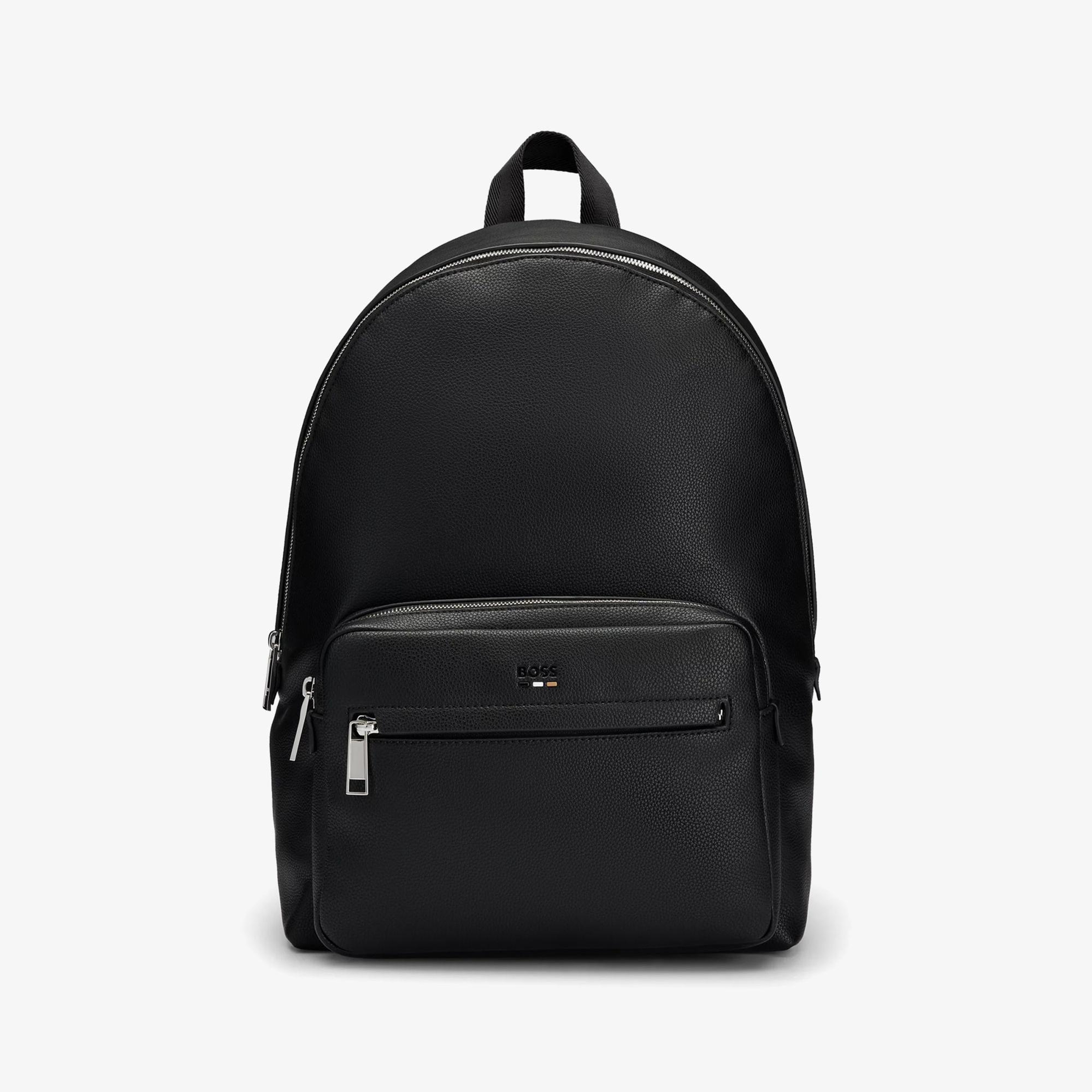 Boss Erkek Siyah Sırt Çantası