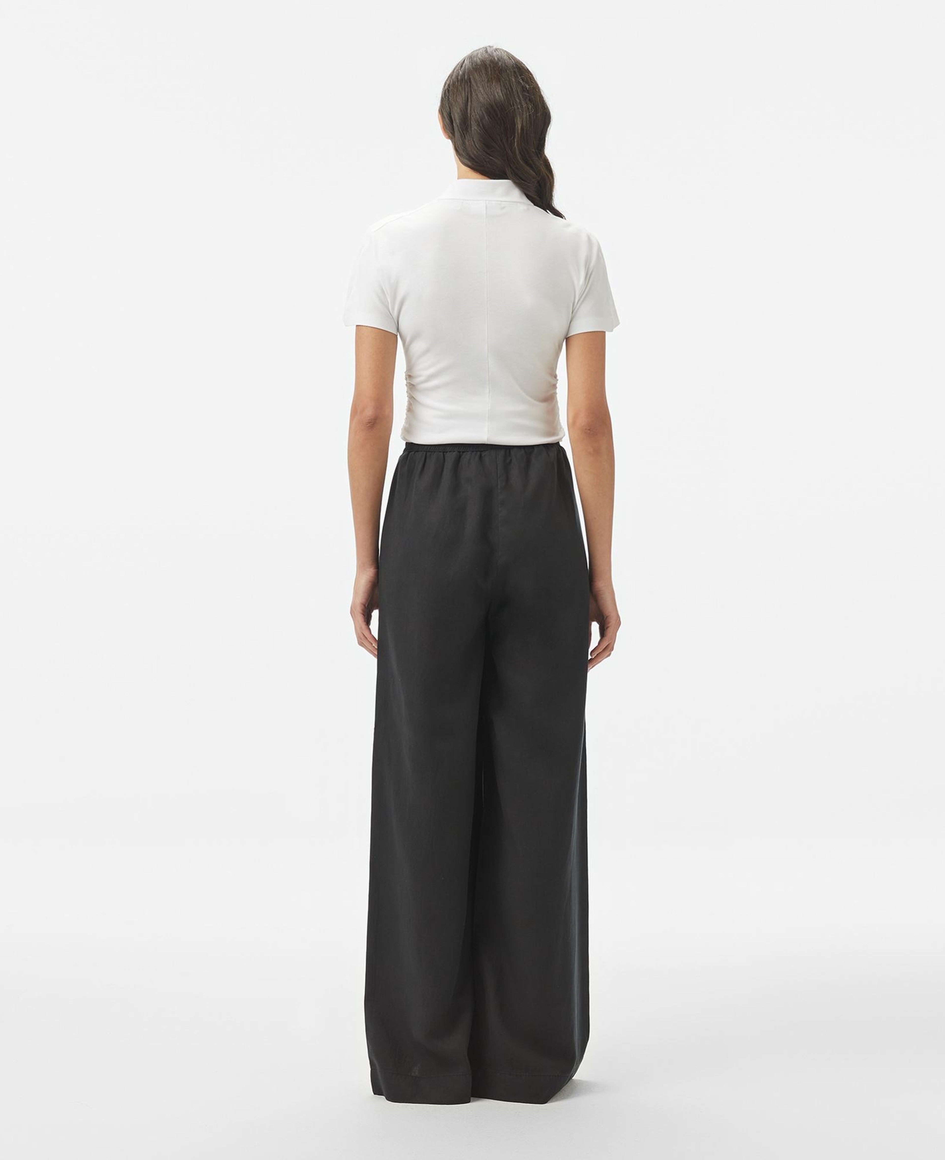 Lacoste Kadın Relaxed Fit Siyah Pantolon