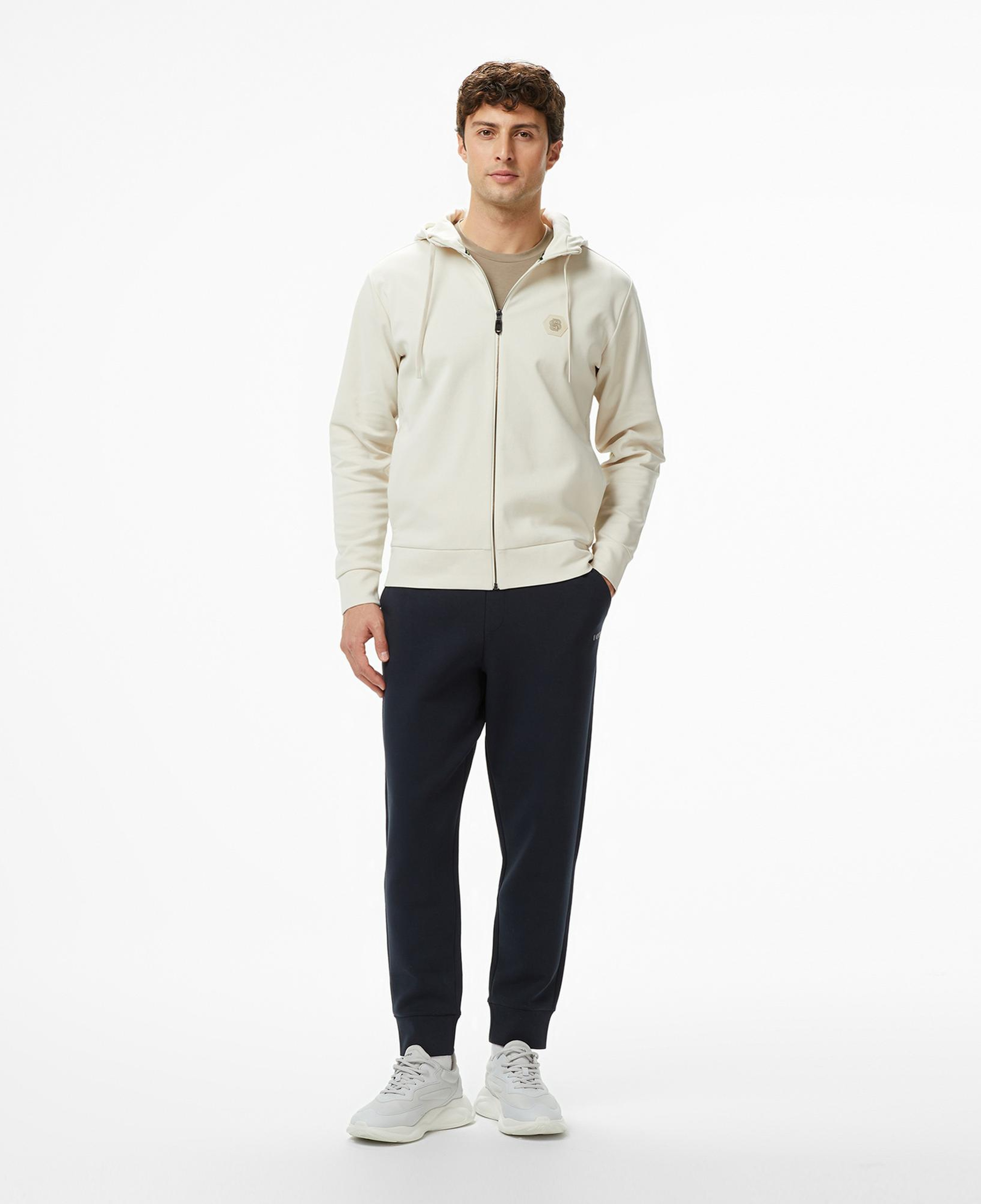 Boss Saggy Future Erkek Beyaz Sweatshirt