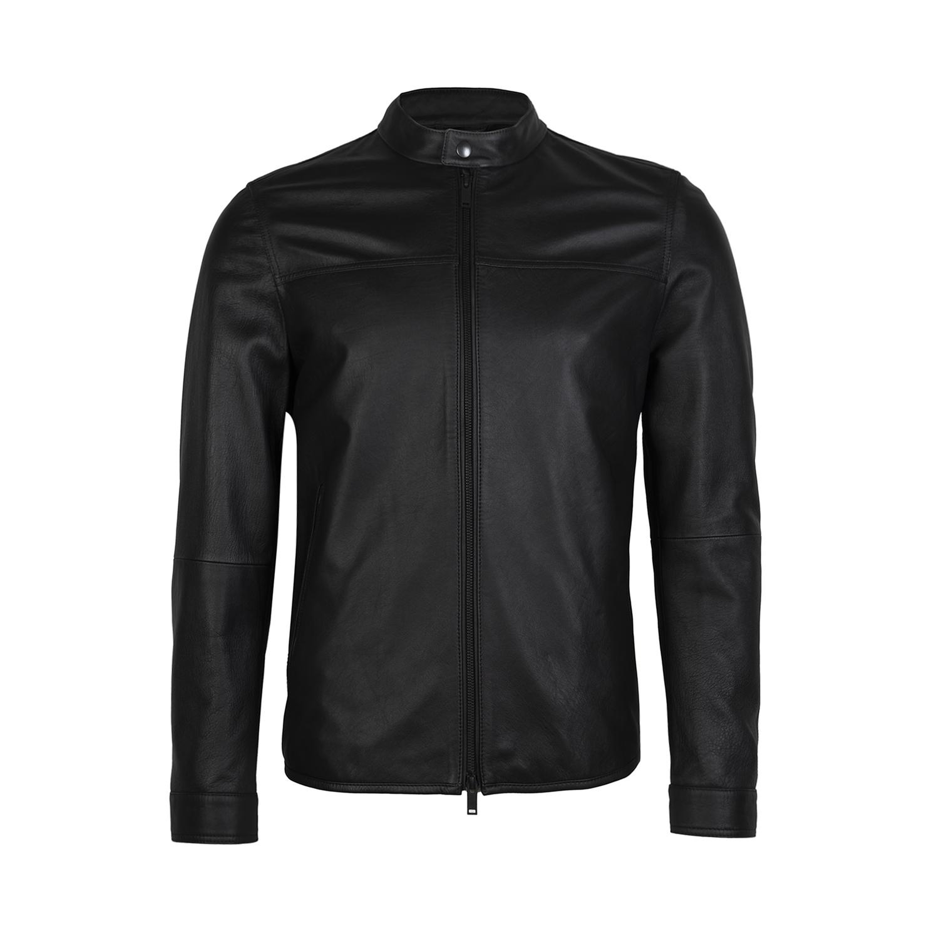 Dyami Siyah Erkek Deri Mont