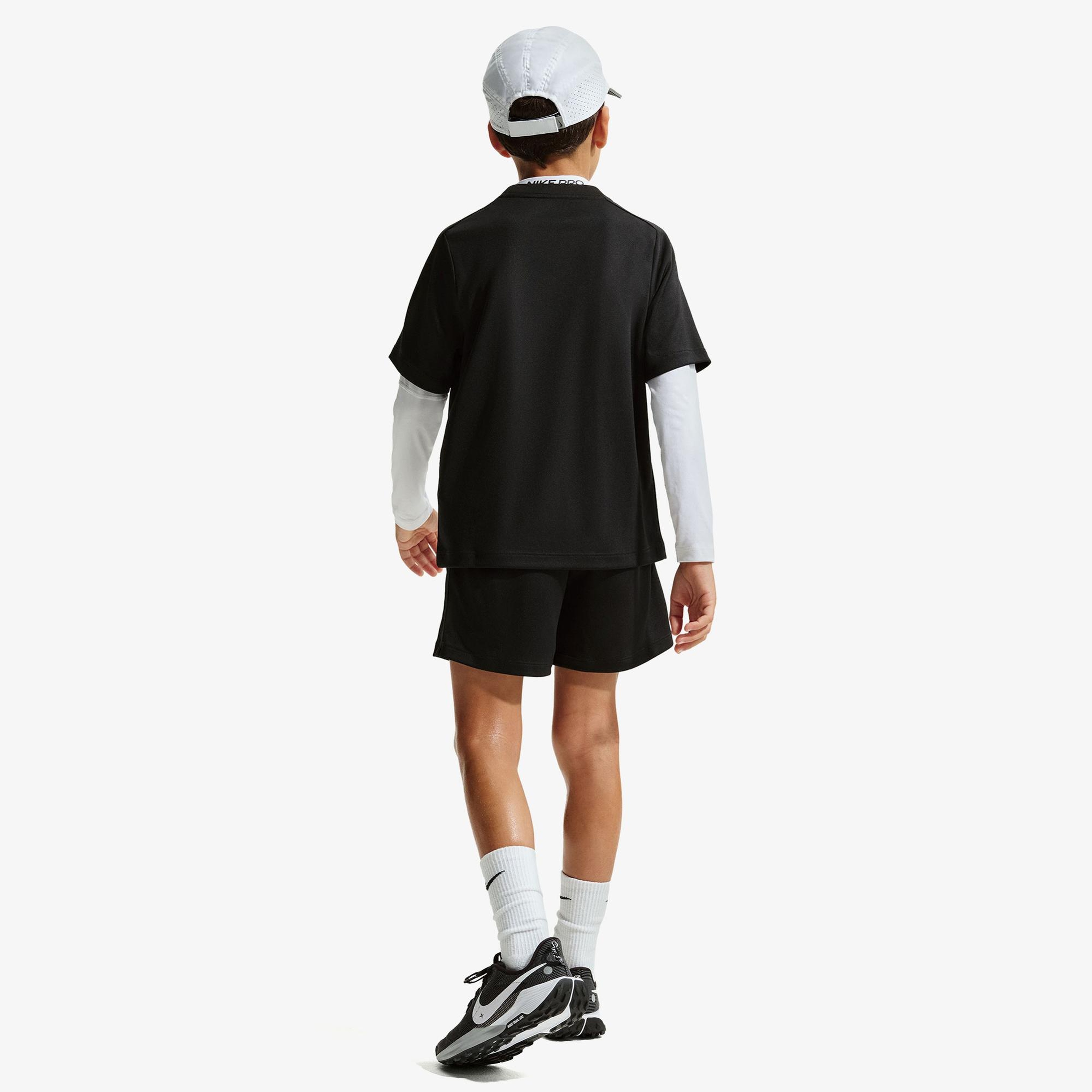 Nike Dri-Fit Multi Çocuk Siyah T-Shirt