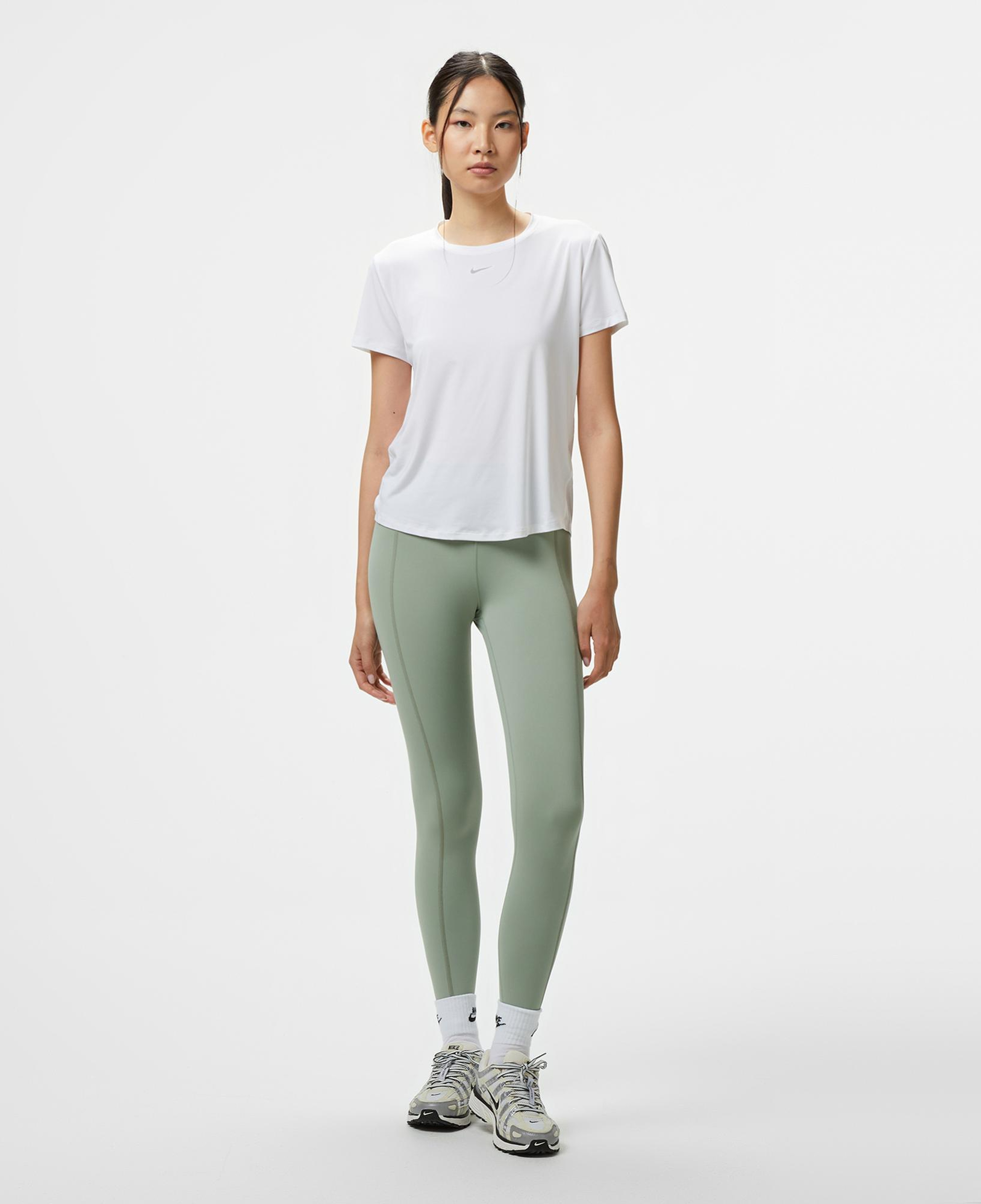 Nike One Dri-Fit Fitted Kadın Yeşil Tayt