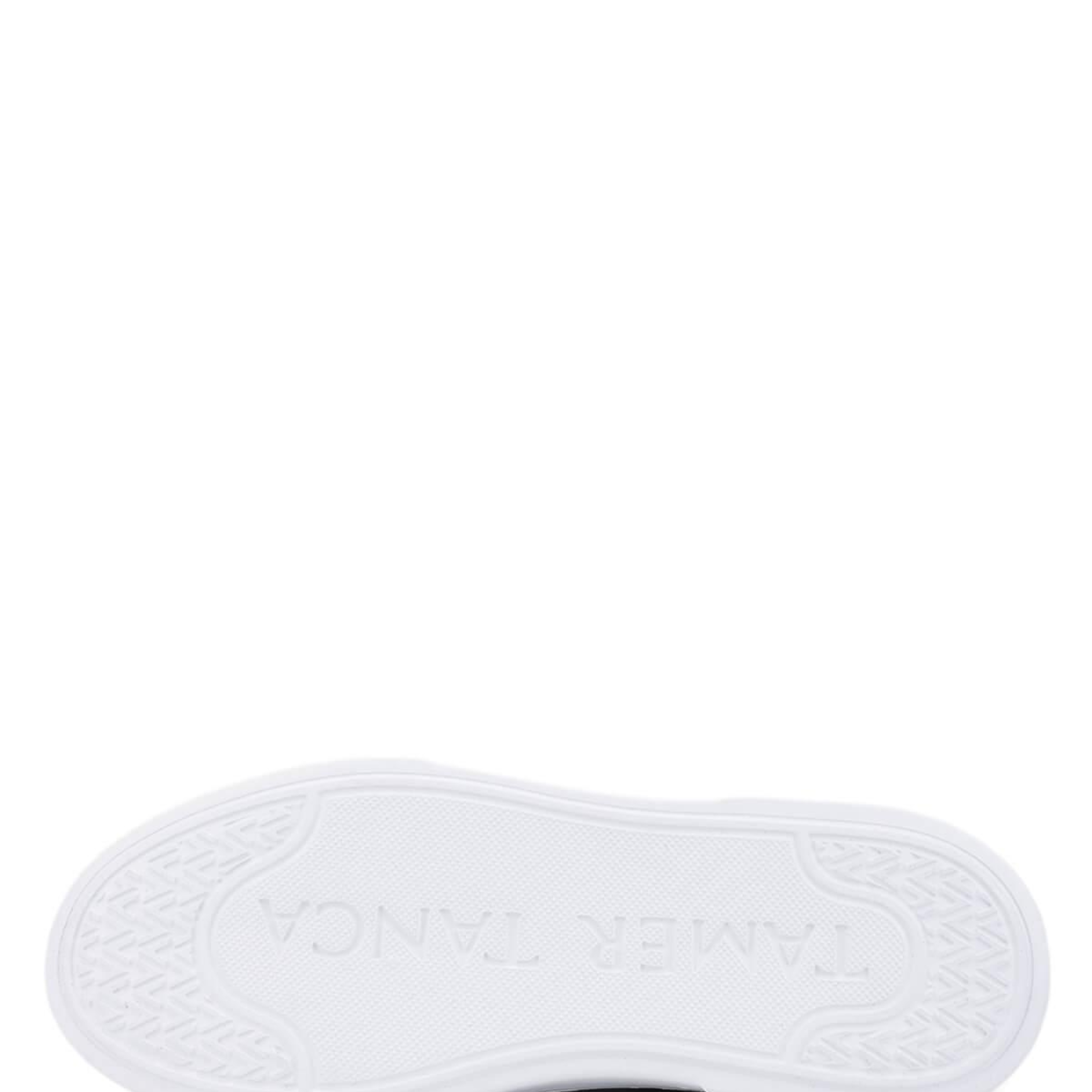 Tamer Tanca Erkek Hakiki Deri Siyah Sneakers & Spor Ayakkabı