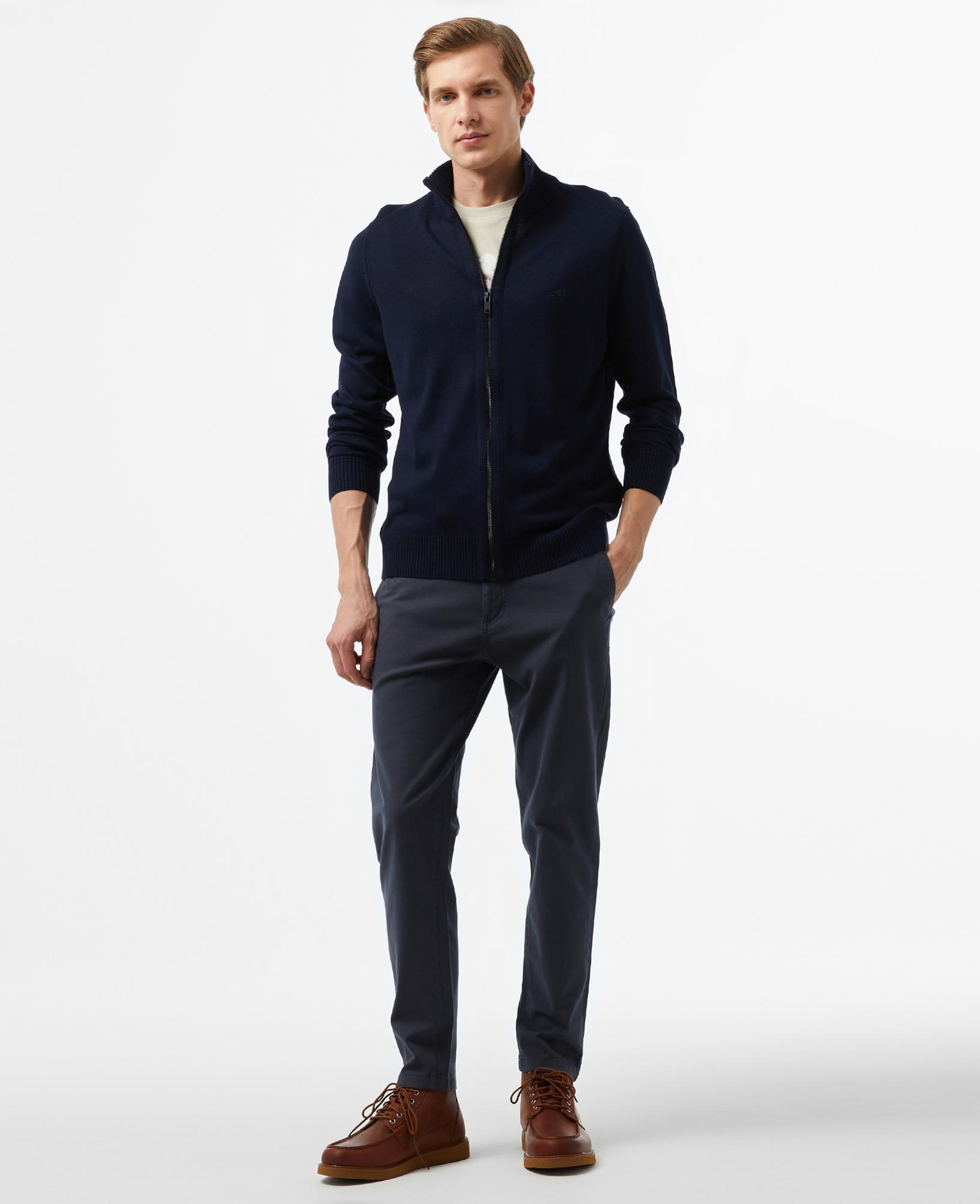 Boss Erkek Lacivert Hırka