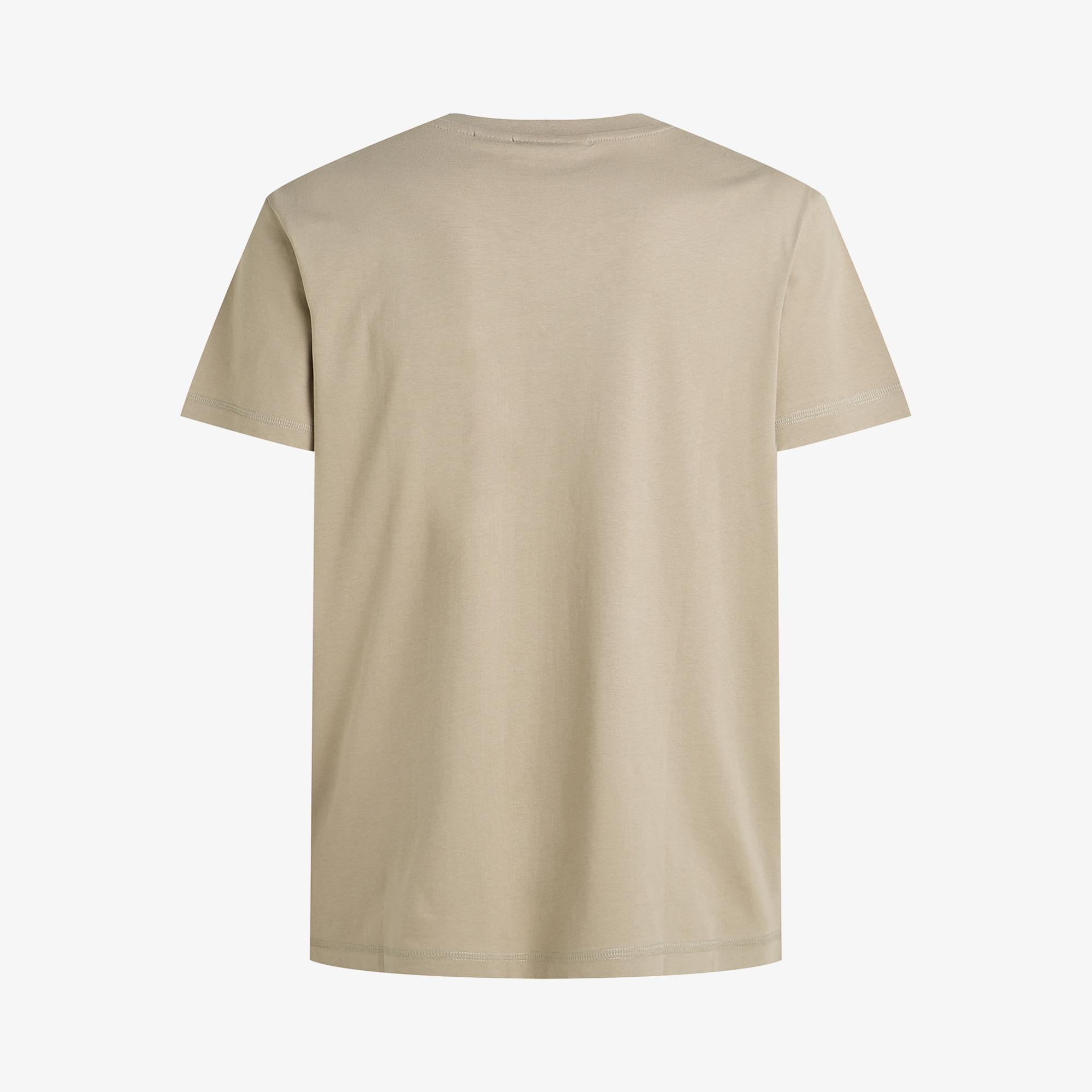 Calvin Klein Monologo Erkek Bej T-Shirt