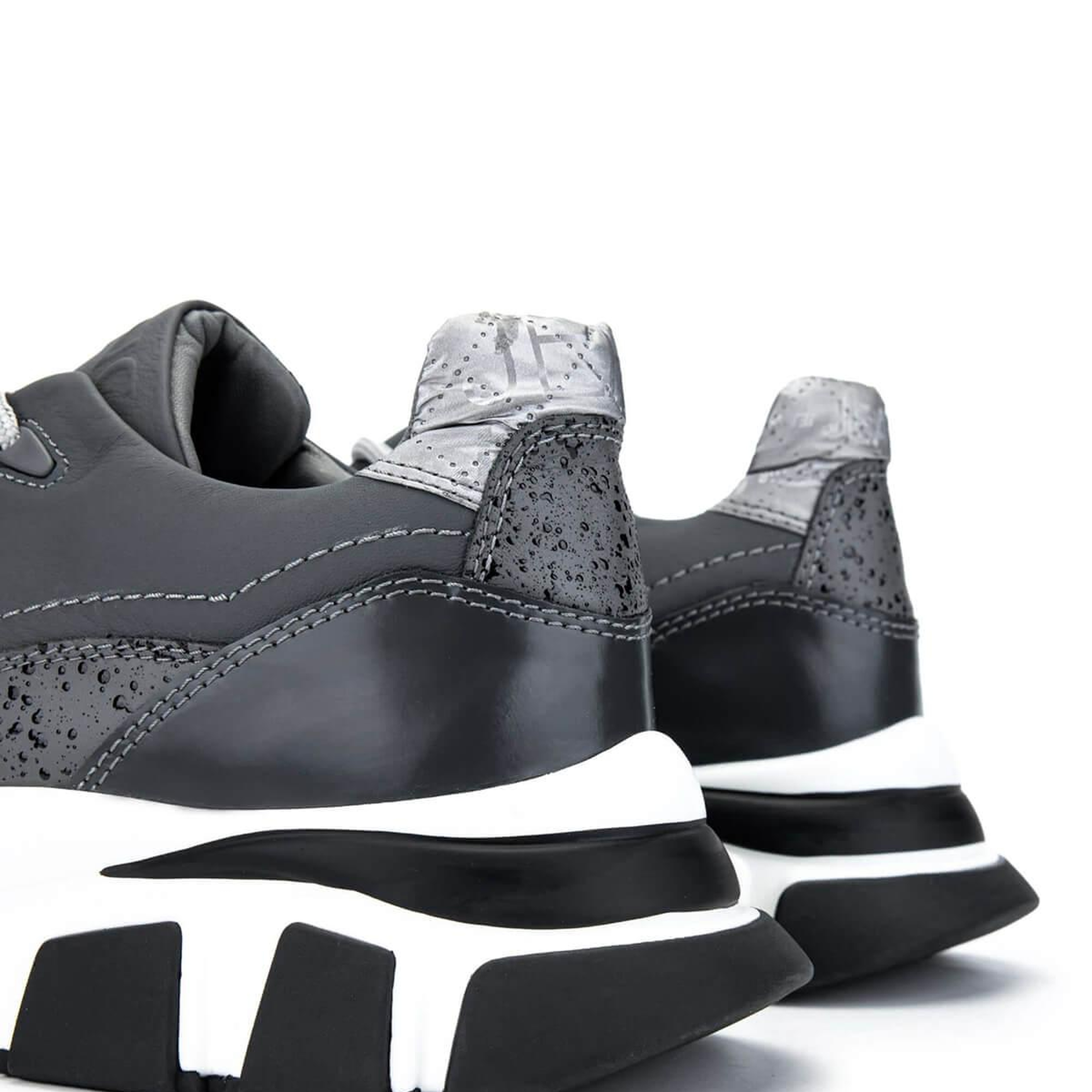 Tamer Tanca Erkek Hakiki Deri Gri Sneakers & Spor Ayakkabı