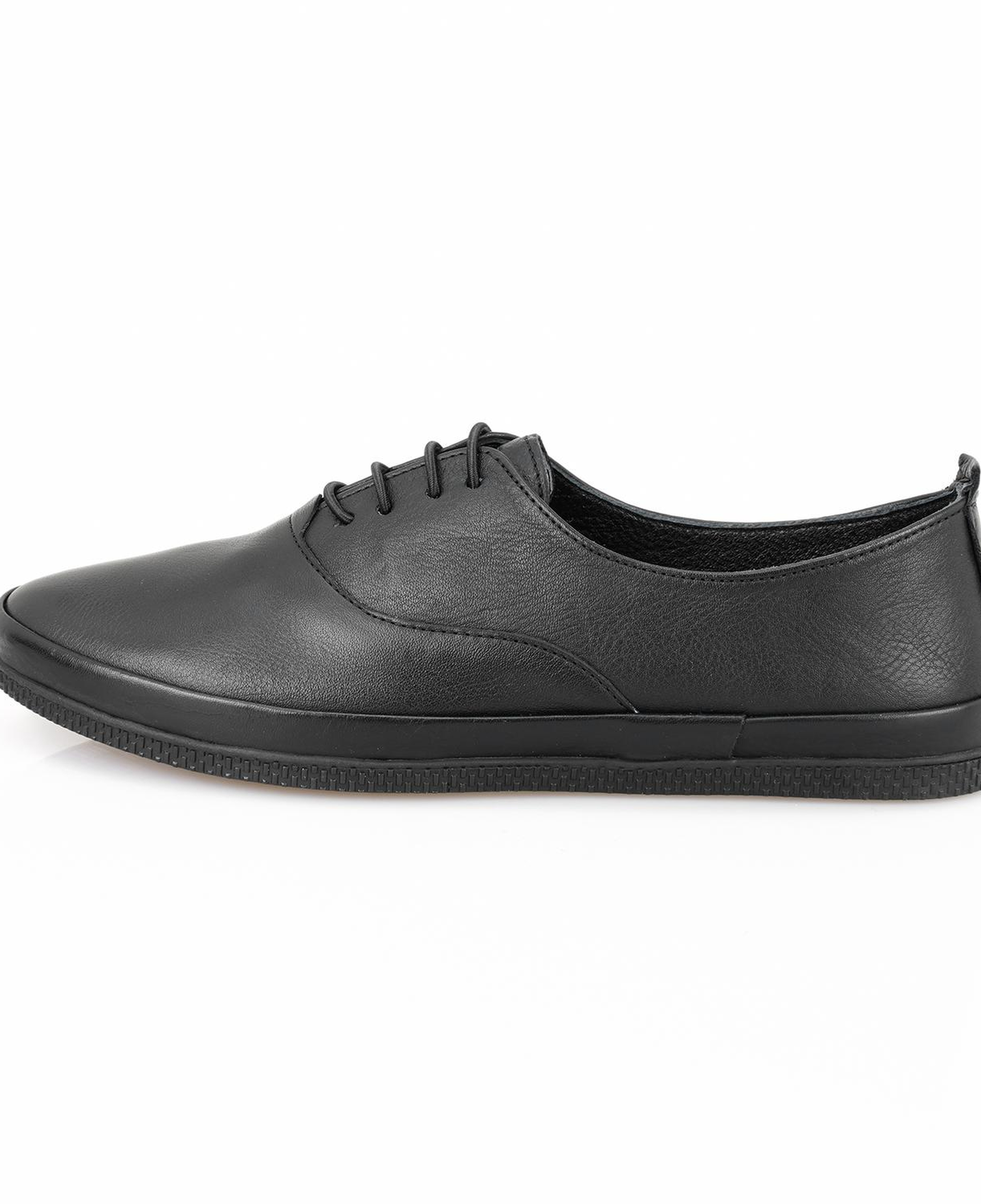 Kadın Siyah Deri DesaComfort Günlük Ayakkabı