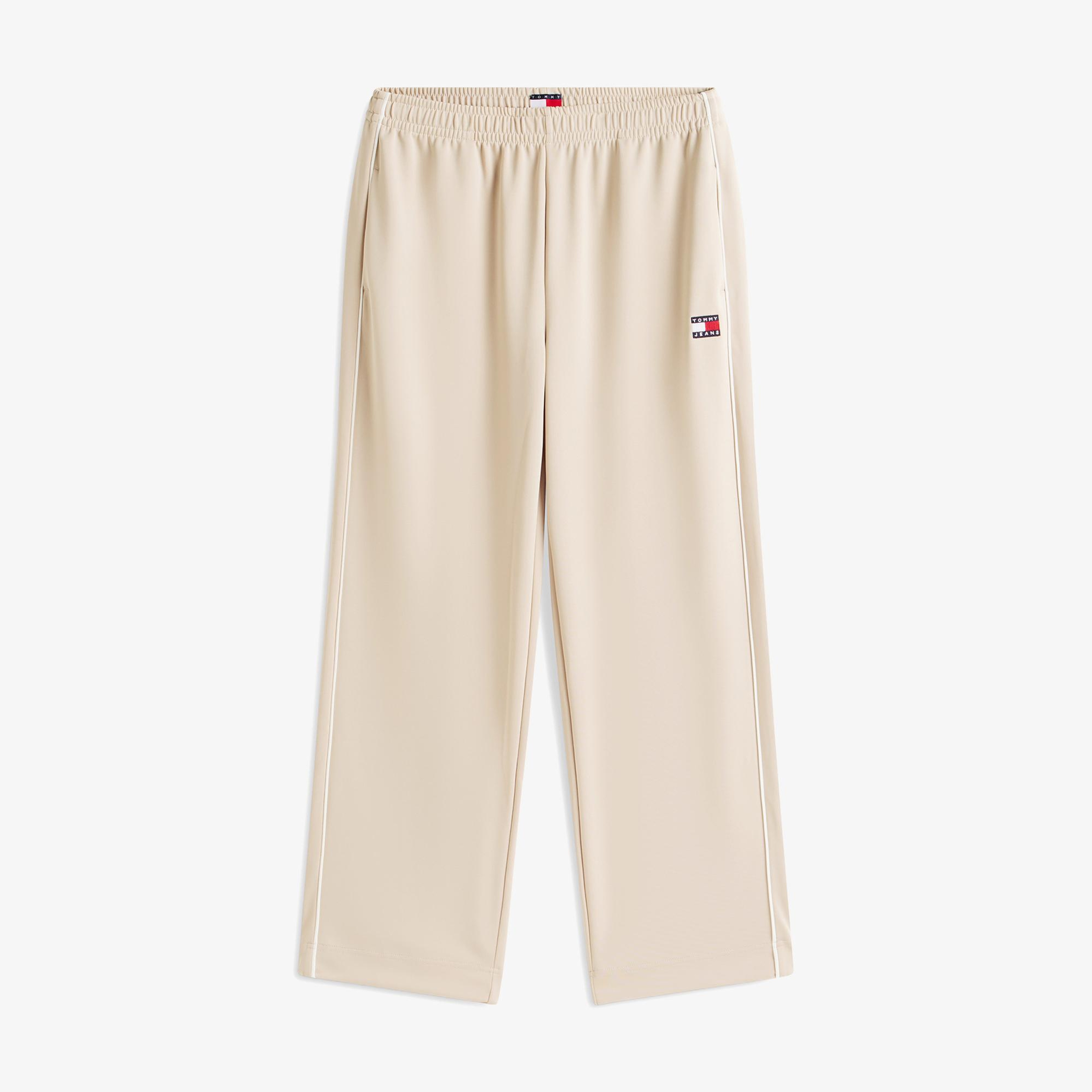 Tommy Hilfiger Badge Kadın Bej Eşofman Altı